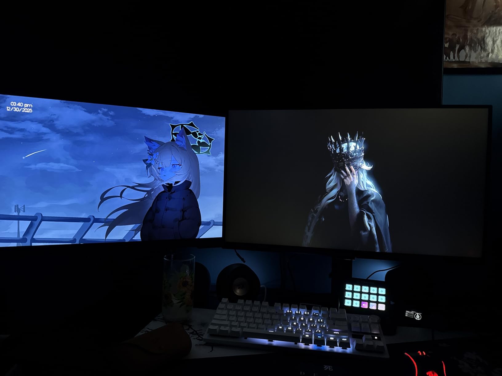 SAMSUNG 32-Inch Odyssey G50D Series QHD Fast IPS G-Sync Compatible Gaming Monitor, 1ms, VESA DisplayHDR 400, 180Hz, AMD FreeSync, Adjustable Stand, Eye Saver Mode, 2024 customer photo 1