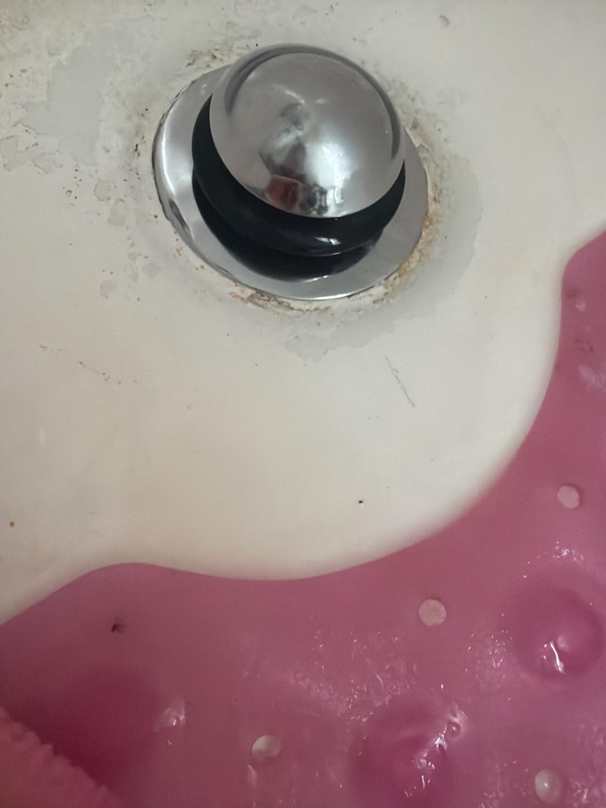 Universal 3 in 1 Bathtub Drain Stopper Bathtub Drain Hair Catcher, Pop-up Tub Stopper with Effective Filter Basket, Anti-Clogging Bathtub Drain Plug Bath Tub Stoppers for 1.45-1.8
