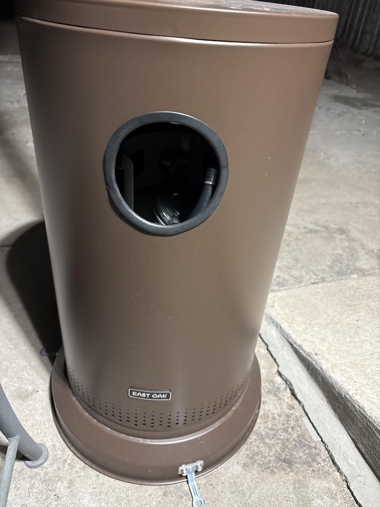 EAST OAK 55,000 BTU Propane Patio Heater with Round Table & Stainless Steel Burner, Outdoor Heater with Wheels, Ideal For Large Patios, Gardens, Outdoor Events, and Commercial Use customer photo 2