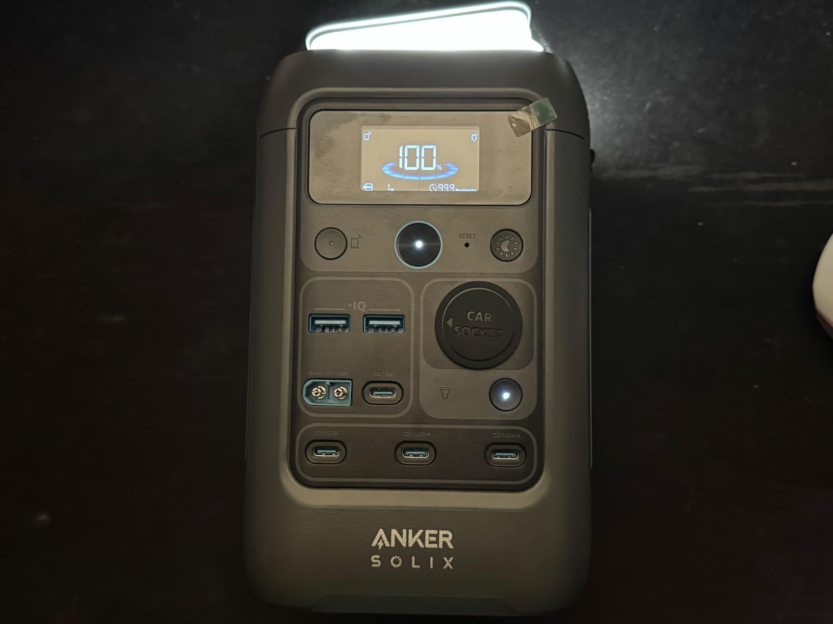 Anker SOLIX C200 DC Power Bank Station, 192Wh Portable Power Station, LiFePO4 Battery, 200W Solar Generator, for Outdoor Camping, Traveling, and Emergencies (No Wall Charger Included) customer photo 1