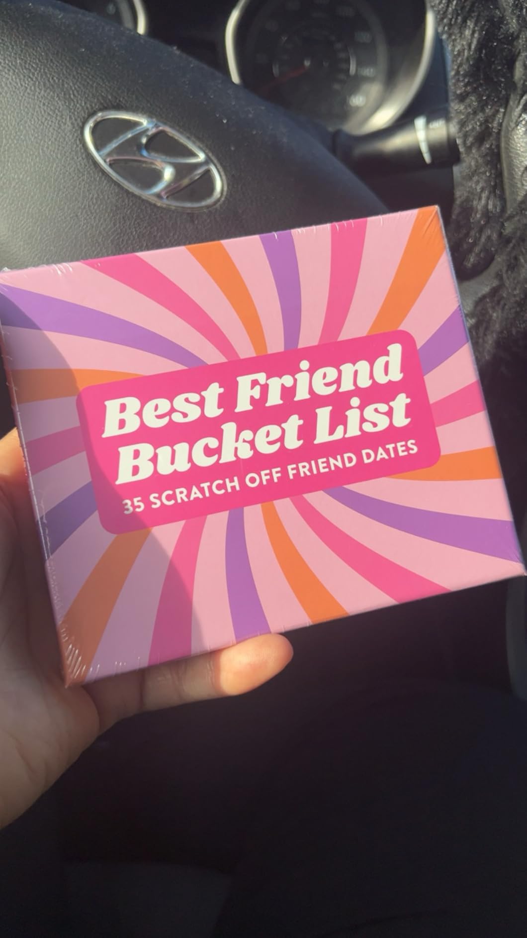 Best Friend Bucket List Scratch Off Cards – 35 Fun Adventure Date Ideas for Friends – Unique Gift for Women, Besties, or BFFs – Friendship Gift for Birthdays or Galentine's Day Customer Review Best Friend Bucket List Scratch Off Cards – 35 Fun Adventure Date Ideas for Friends – Unique Gift for Women, Besties, or BFFs – Friendship Gift for Birthdays or Galentine's Day - Customer Photo 1