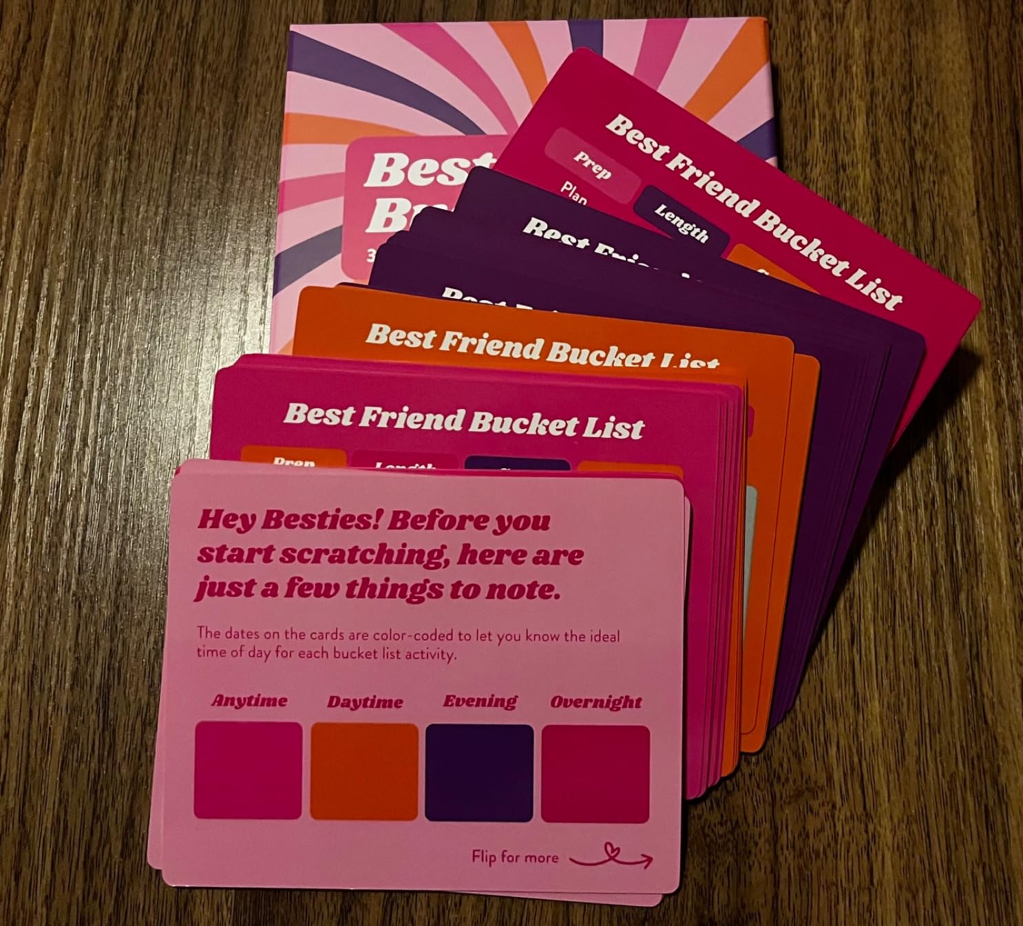Best Friend Bucket List Scratch Off Cards – 35 Fun Adventure Date Ideas for Friends – Unique Gift for Women, Besties, or BFFs – Friendship Gift for Birthdays or Galentine's Day Customer Review Best Friend Bucket List Scratch Off Cards – 35 Fun Adventure Date Ideas for Friends – Unique Gift for Women, Besties, or BFFs – Friendship Gift for Birthdays or Galentine's Day - Customer Photo 2