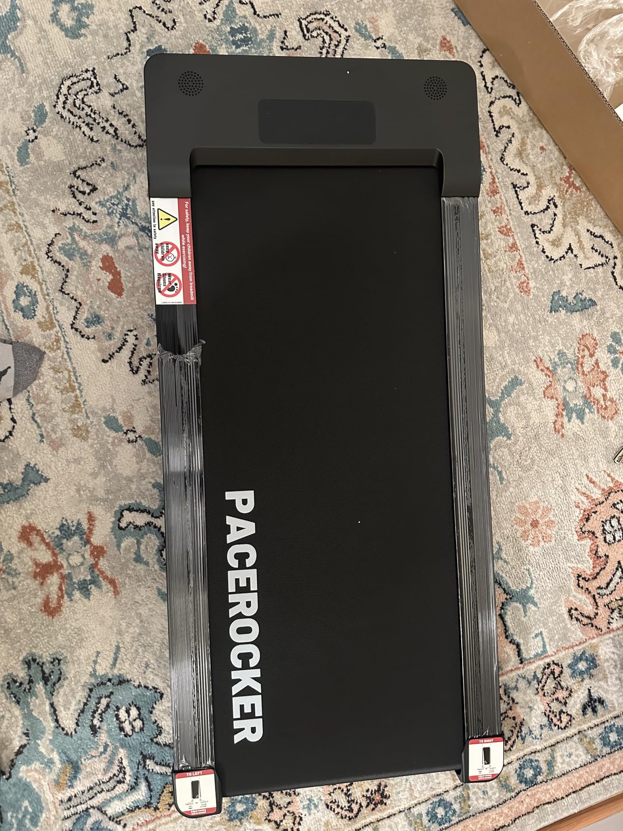 Walking Pad Treadmill with 12% 9-Level Auto Incline, 450 lbs Capacity Bluetooth Speaker Under Desk Treadmills for Home Hiking, 5 MPH customer photo 2