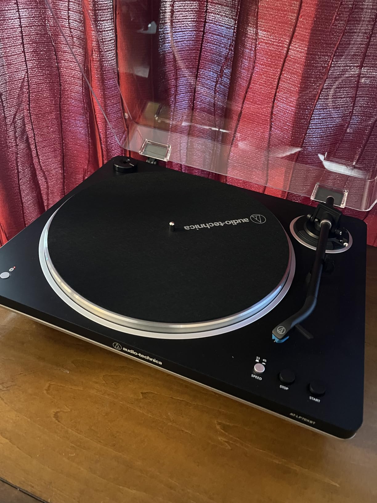 Audio-Technica AT-LP70XBT Wireless Turntable (Black/Bronze) customer photo 1