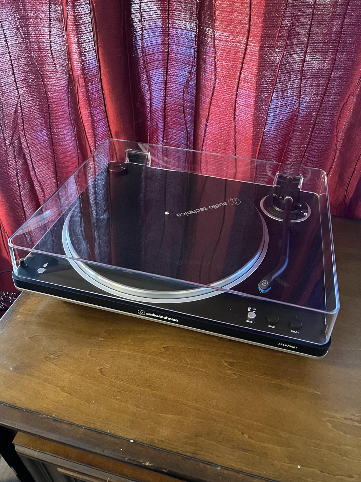 Audio-Technica AT-LP70XBT Wireless Turntable (Black/Bronze) customer photo 2