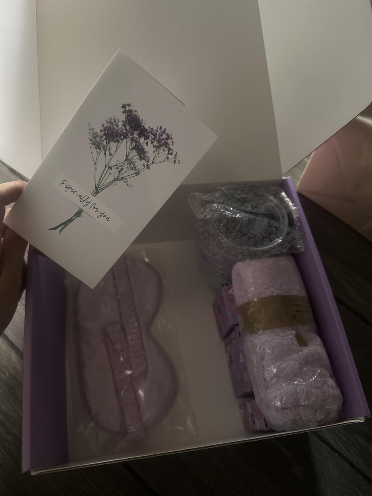 Valentines Day Gifts for Her Women Daughter Girlfriend Wife, Happy Birthday Gifts for Women Mom Her Friend Sister Wife Grandma, Self Care Gift Get Well Relaxing Spa Galentines Day Gift Basket Set Customer Review Valentines Day Gifts for Her Women Daughter Girlfriend Wife, Happy Birthday Gifts for Women Mom Her Friend Sister Wife Grandma, Self Care Gift Get Well Relaxing Spa Galentines Day Gift Basket Set - Customer Photo 1