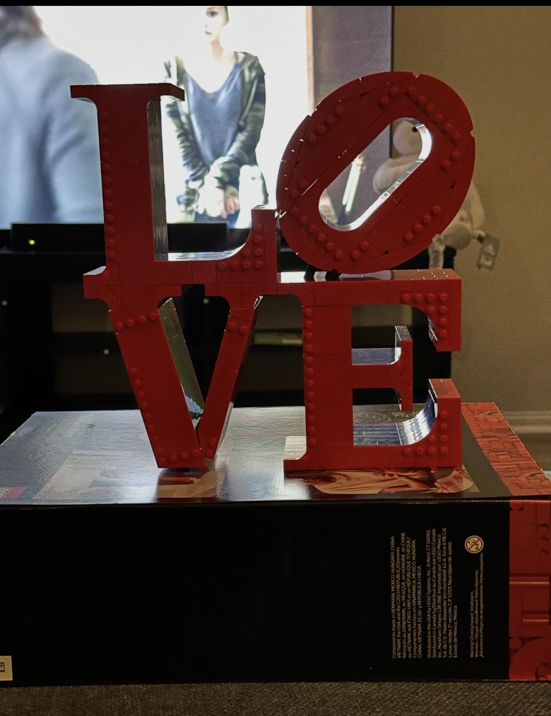 LEGO Art Love Collectible Building Set - DIY Kit for Adults, Ages 18+ - Gift for Valentines Day - Home Decor to Display on Table - 31214 Customer Review LEGO Art Love Collectible Building Set - DIY Kit for Adults, Ages 18+ - Gift for Valentines Day - Home Decor to Display on Table - 31214 - Customer Photo 1
