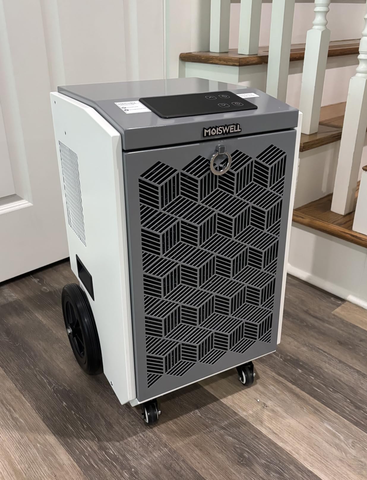 260 Pints Commercial Dehumidifier with Pump for Basements | Heavy Duty Commercial Grade Dehumidifiers for Large Spaces, Warehouse, Industrial Water Damage Restoration, Auto Defrost customer photo 1