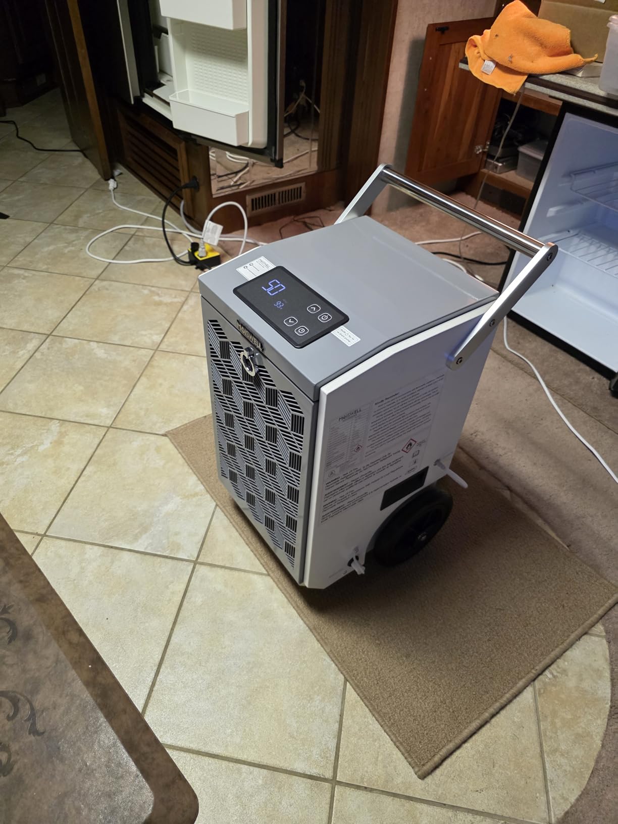 260 Pints Commercial Dehumidifier with Pump for Basements | Heavy Duty Commercial Grade Dehumidifiers for Large Spaces, Warehouse, Industrial Water Damage Restoration, Auto Defrost customer photo 2