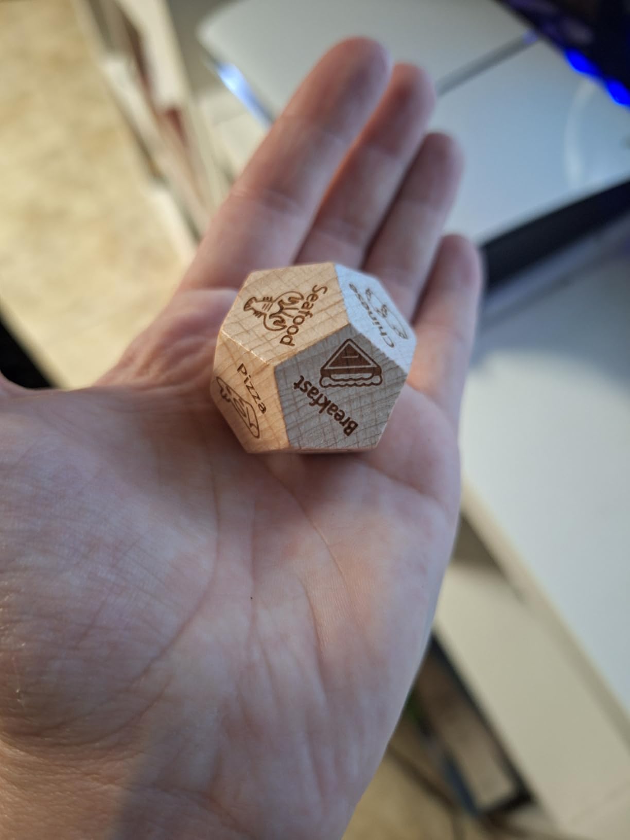 Valentines Day Gifts for Him Her, Stocking Stuffers for Men Women Adults, Anniversary Birthday Gifts for Men Women, Date Night Food Dice Customer Review Valentines Day Gifts for Him Her, Stocking Stuffers for Men Women Adults, Anniversary Birthday Gifts for Men Women, Date Night Food Dice - Customer Photo 1