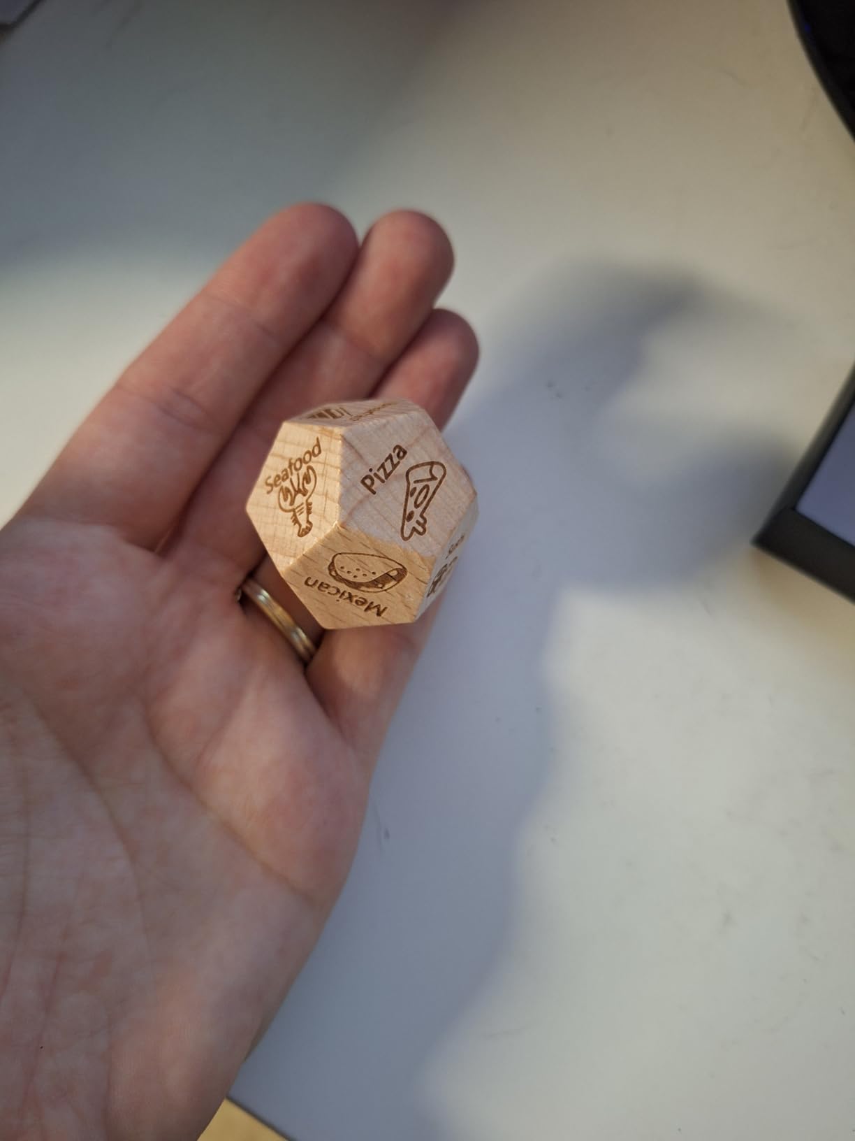 Valentines Day Gifts for Him Her, Stocking Stuffers for Men Women Adults, Anniversary Birthday Gifts for Men Women, Date Night Food Dice Customer Review Valentines Day Gifts for Him Her, Stocking Stuffers for Men Women Adults, Anniversary Birthday Gifts for Men Women, Date Night Food Dice - Customer Photo 2