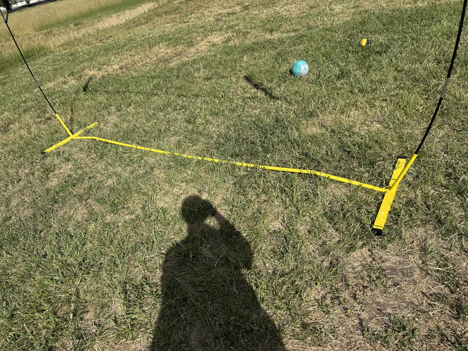 Volleyball Net Training - 12' Wide, Portable Adjustable Height 7.4' to 8' - Includes Ground Stakes, Carry Bag - Indoor & Outdoor Use, Designed by Pro Athletes for Peak Performance customer photo 2