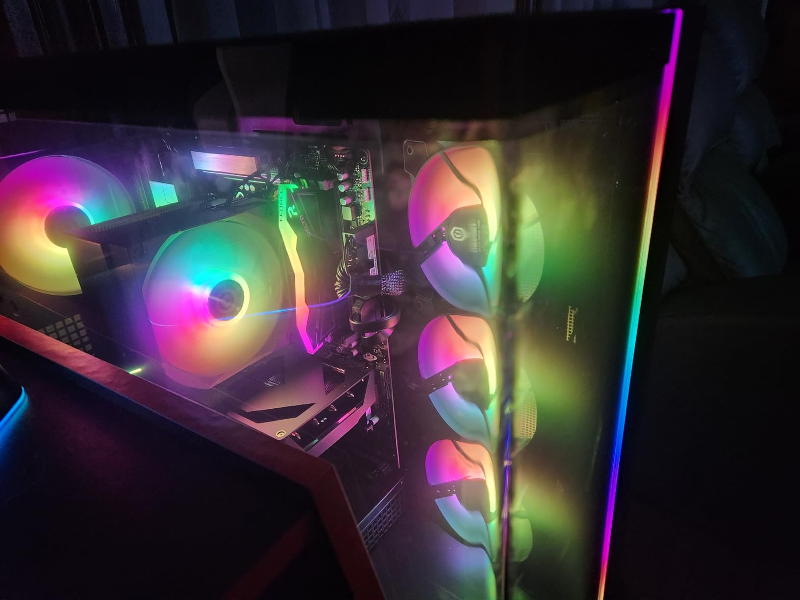 CyberPowerPC Gamer Master Gaming PC, AMD Ryzen 7 8700F 4.1GHz, GeForce RTX 5060 Ti 8GB, 16GB DDR5, 1TB PCIe 4.0 SSD, WiFi Ready & Windows 11 Home (GMA2900A2) Customer Review CyberPowerPC Gamer Master Gaming PC, AMD Ryzen 7 8700F 4.1GHz, GeForce RTX 5060 Ti 8GB, 16GB DDR5, 1TB PCIe 4.0 SSD, WiFi Ready & Windows 11 Home (GMA2900A2) - Customer Photo 1