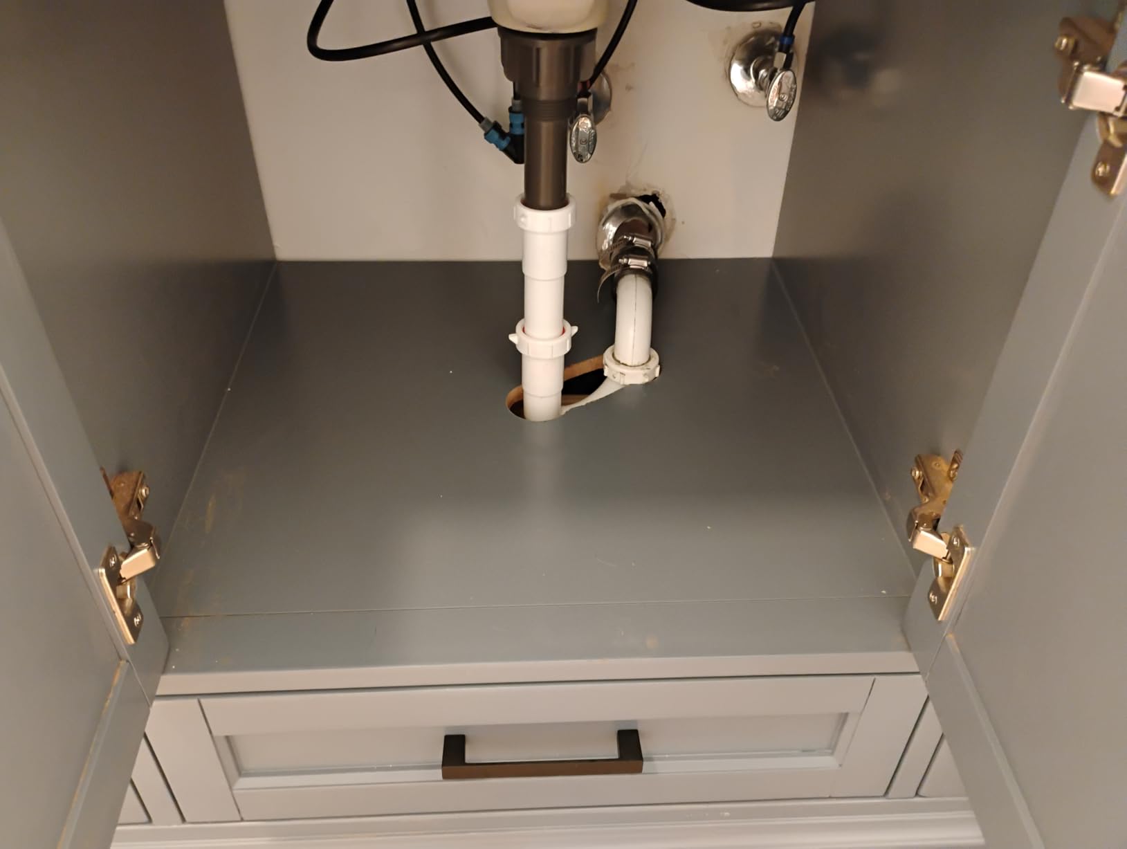 48 Inch Bathroom Vanity with Sink, Modern Steel Blue Bathroom Cabinet with Soft Closing Doors & Dovetail Drawers, Quartz Countertop, No Assembly Required customer photo 2