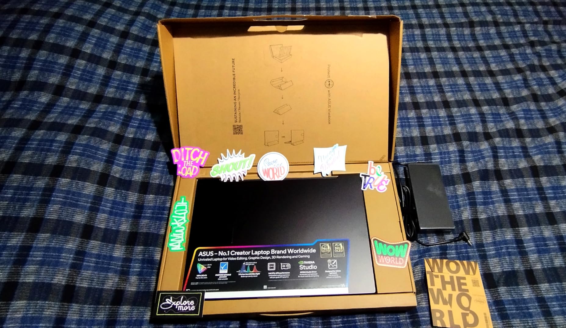 ASUS V16 Gaming Laptop, 16 WUXGA 144Hz Display, Intel Core 7 Processor 240H, NVIDIA GeForce RTX 5060, 32GB Memory, 1TB Storage, Windows 11, Matte Black, V3607VM-DS79 customer photo 2