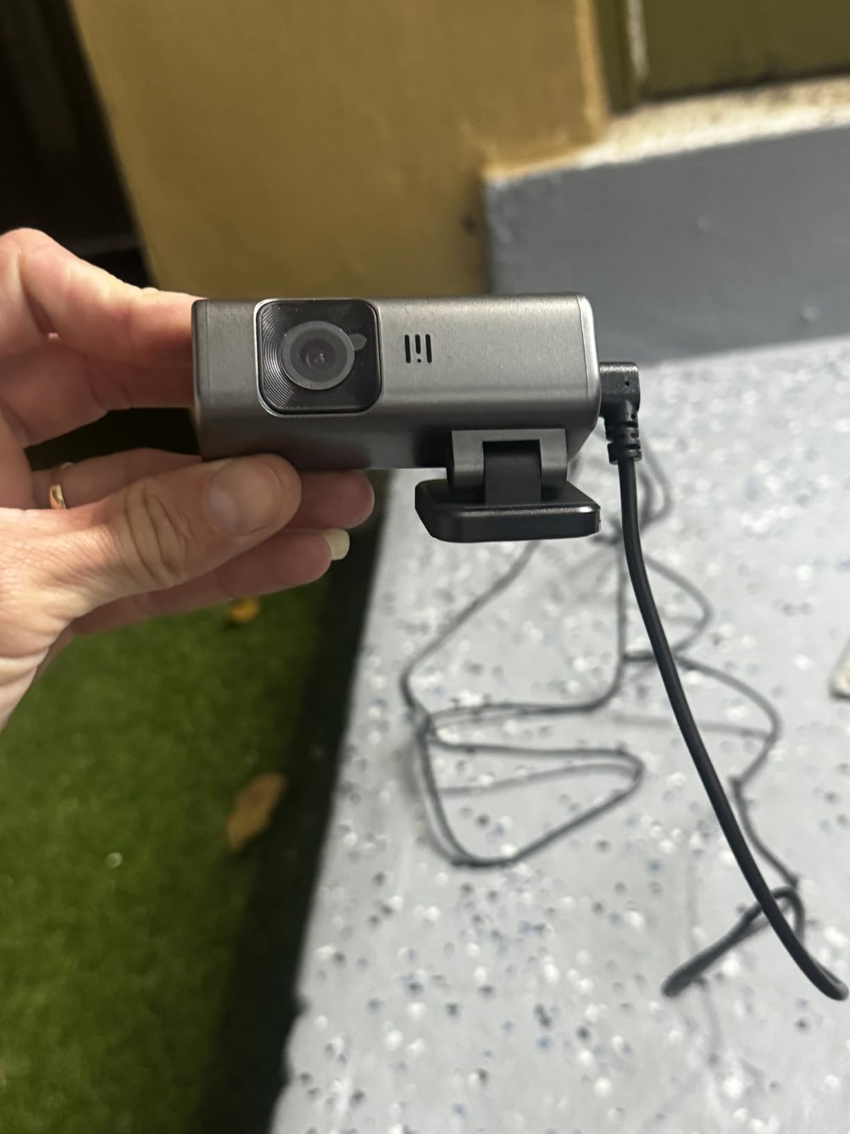 4K Dash Cam Front, Built-in 5G WiFi, 64GB Card Included, Dash Camera for Cars, Mini Dashcam with Super Night Vision, Loop Recording, G-Sensor, 24 Hours Parking Monitor, Support 256GB Max customer photo 2