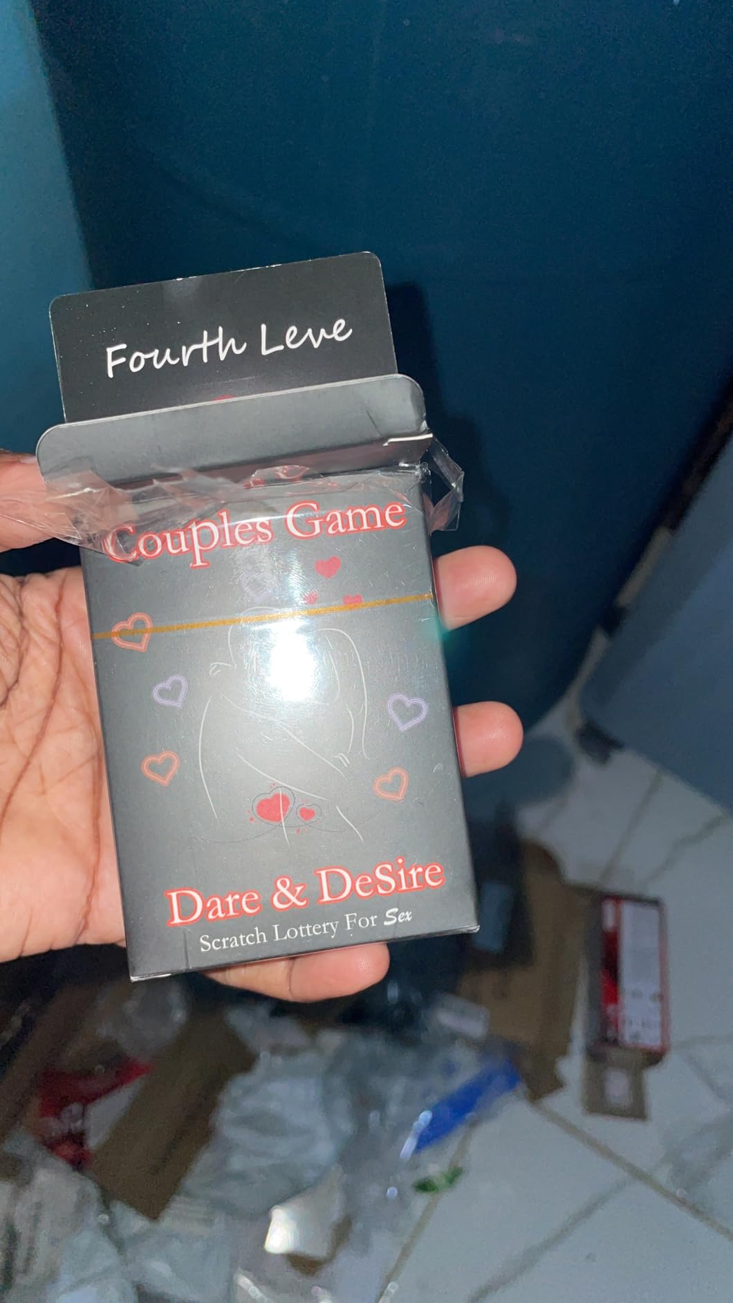 Scratch Off Card Couples Games for Adults - 60 Spicy Romantic Couple Imtimacy Date Night Ideas Card Game for Dating, Valentine's Gifts Cards for Couples, Deep Connection Bedroom Game - Customer Photo 1