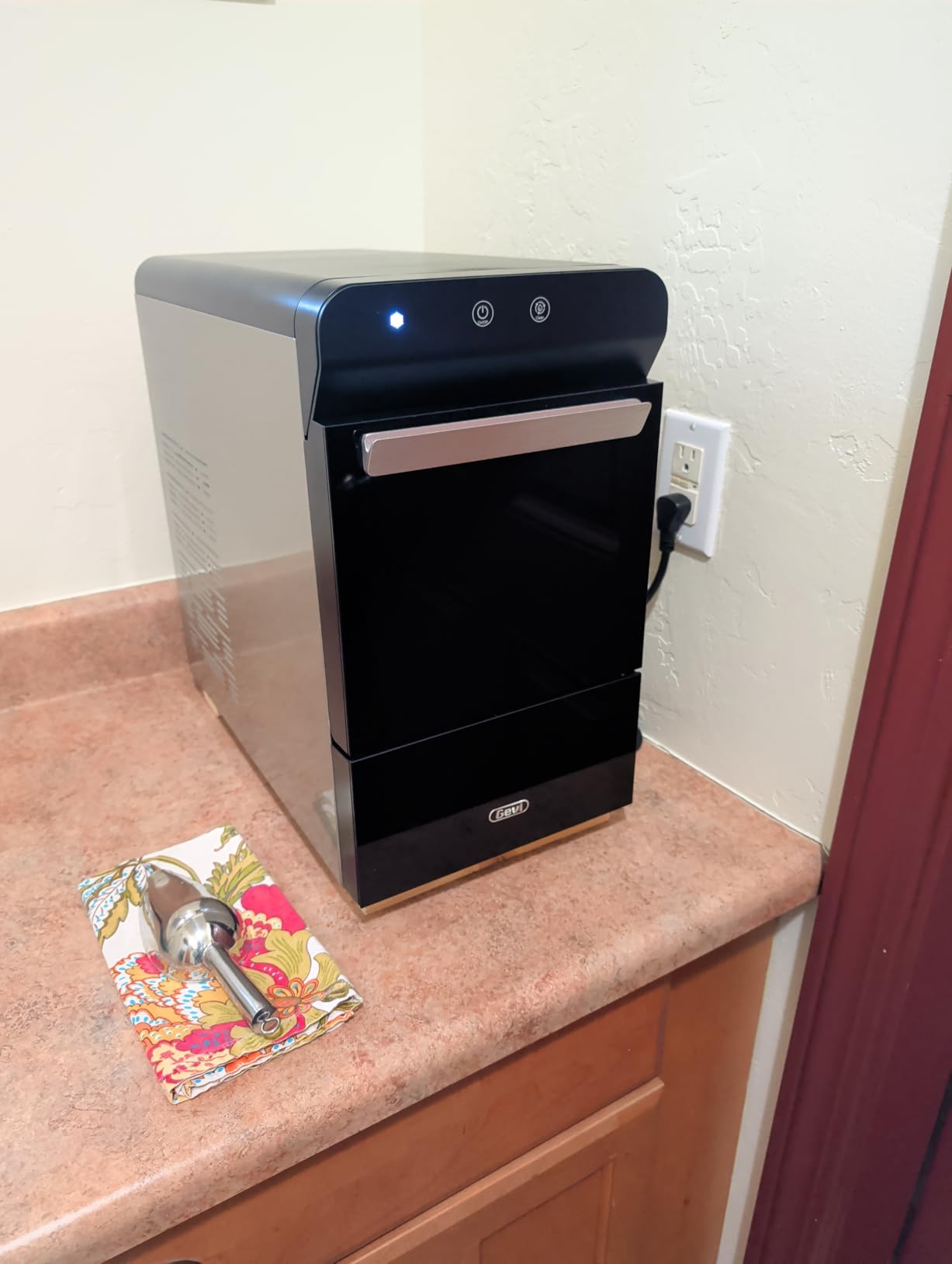 Gevi V2.0 Nugget Ice Maker, 38lbs/24H Countertop Pellet Ice Machine with Self-Cleaning, Energy-Efficient, Chewable Pebble Ice Maker for Home Kitchen, Office, Great Gift customer photo 1