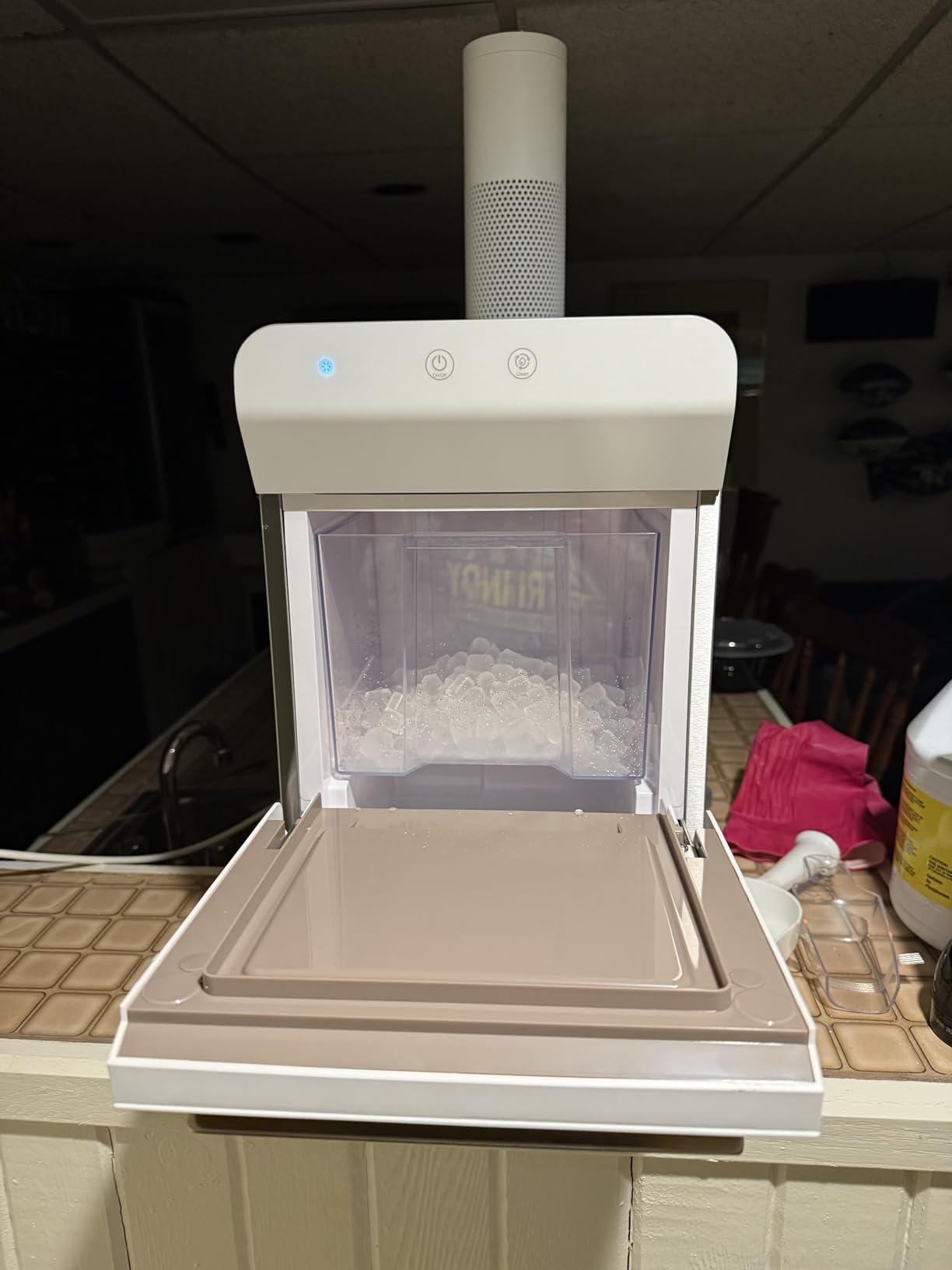 Gevi V2.0 Nugget Ice Maker, 38lbs/24H Countertop Pellet Ice Machine with Self-Cleaning, Energy-Efficient, Chewable Pebble Ice Maker for Home Kitchen, Office, Great Gift customer photo 2