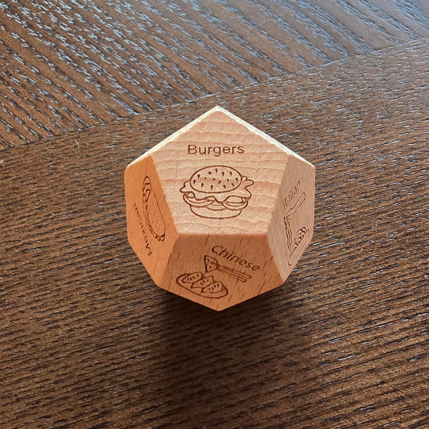 Valentines Day Gifts for Him Her, Winzwon Date Night Food Decision Dice, Galentines Day Anniversary Birthday Wedding Couples Gifts for Men Women Boyfriend Girlfriend, Fathers Day Easter Basket Stuffer - Customer Photo 1