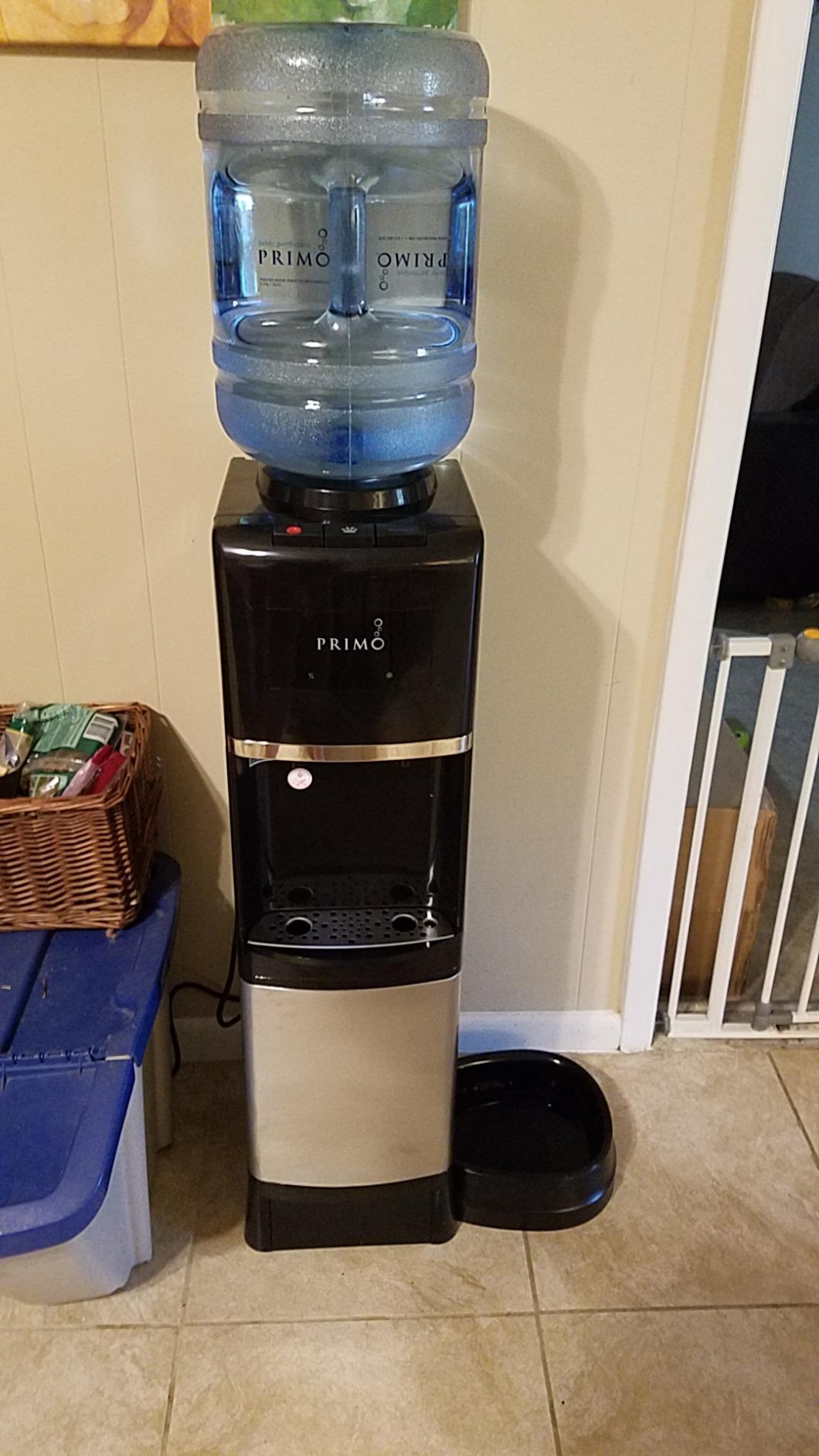 Primo Water Dispenser for 5 Gallon Bottle - Hot & Cold Bottom Loading Water Cooler Machine customer photo 2
