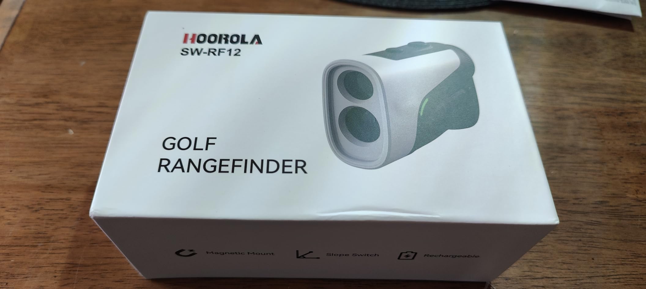 Range Finder Golf, 1200 Yards Rangefinder with Slope, Magnetic Stripe, 7X Magnification, IP54 Water Resistant, Rechargeable Battery, Flag Pole Locking Vibration, Golf Accessories for Men Women customer photo 1