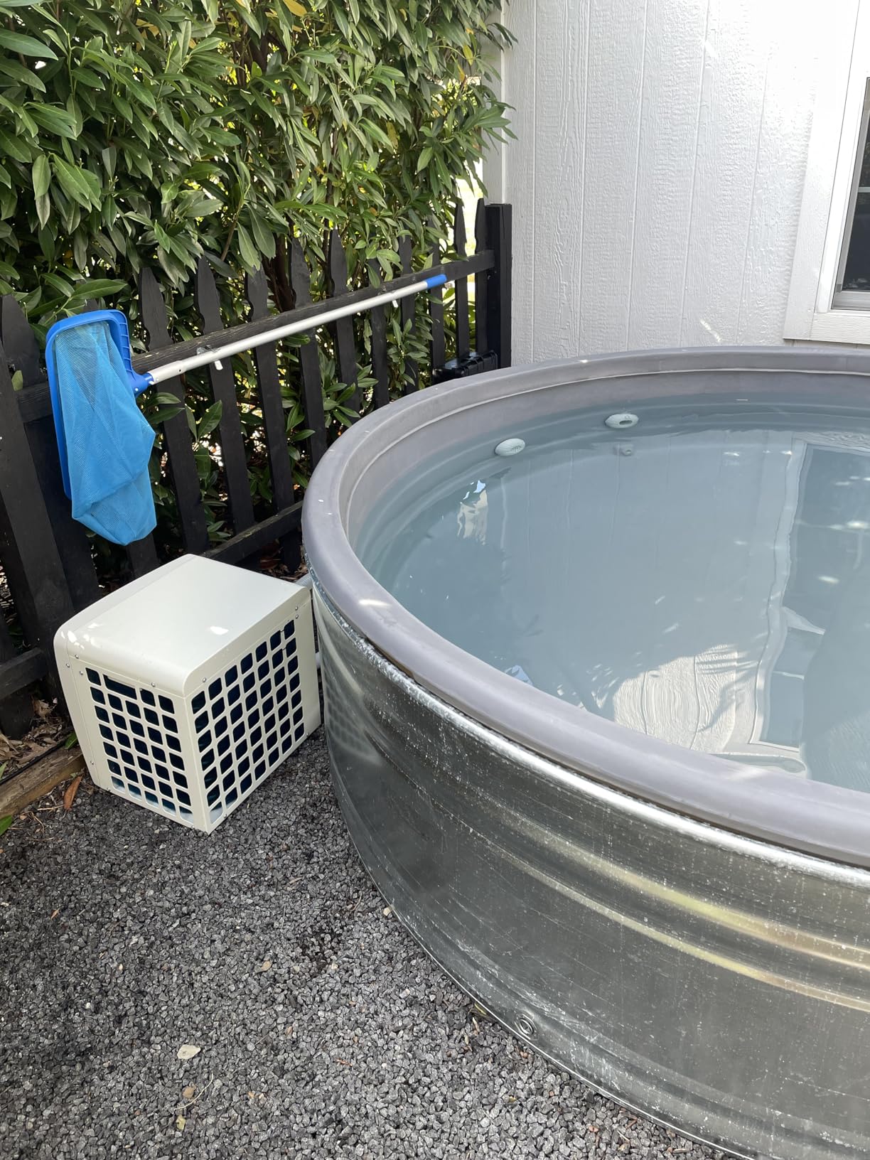 AQUASTRONG Swimming Pool Heat Pump,Electric Pool Heater for Above Ground and Inground Pool,Heating and Cooling Pool Heater Pools Up to, 3000 Gallons customer photo 1