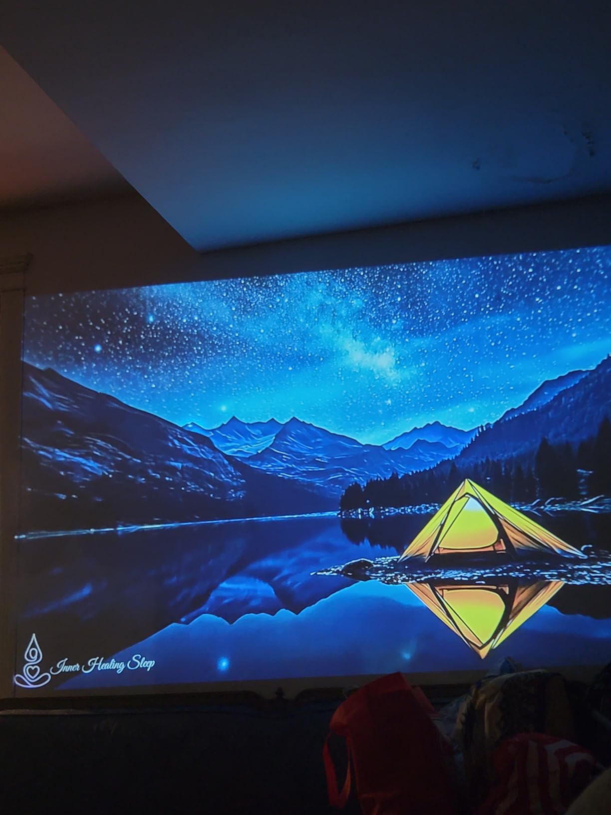 VOPLLS Smart Mini Projector with WiFi and Bluetooth, Portable Outdoor Projector 4K Support with TOF Real-Time Focus - Customer Photo 1