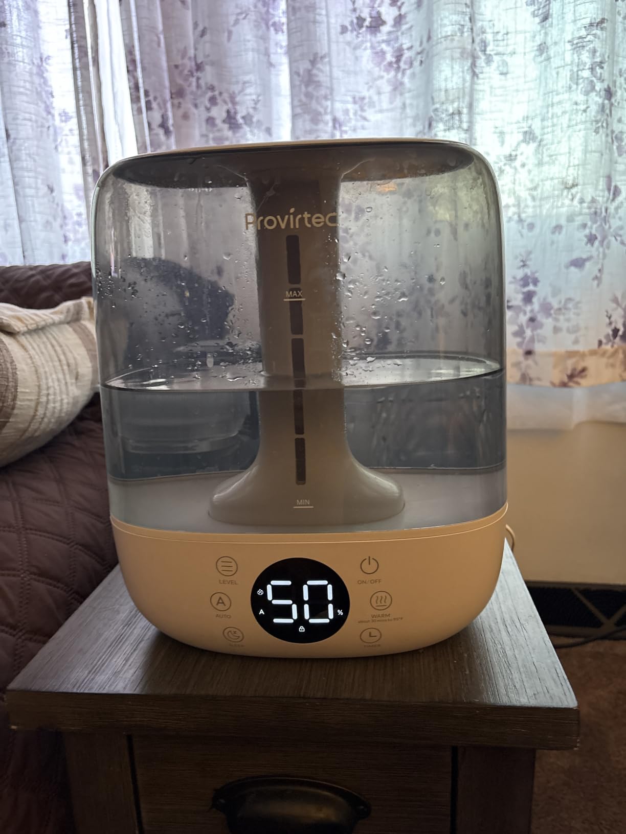 6L Self-Cleaning Humidifier for Large Room, CleanCare Warm & Cool Mist, No-Leak Design & Top Fill, 60 Hour Runtime, Quiet Ultrasonic Auto Mode with Remote Control for Bedroom & Home customer photo 2