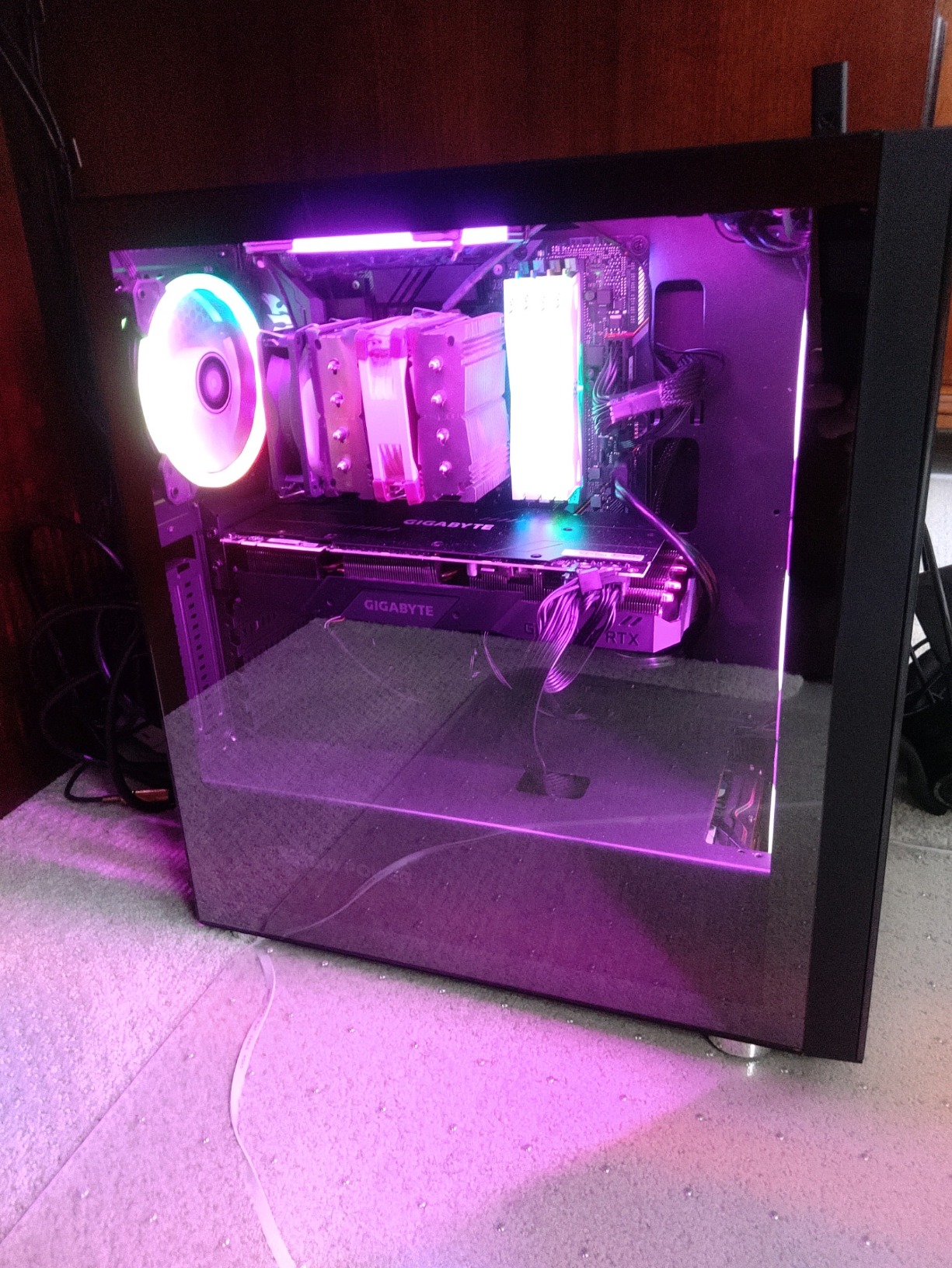 iBUYPOWER Scale Gaming PC Desktop AMD Ryzen 5 8400F CPU, NVIDIA GeForce RTX 5050 8GB GPU, 16GB DDR5 RGB 5200MHz RAM, 1TB NVMe SSD, Windows 11 Home, Computer with Gamer Keyboard and Mouse - SCA5N5501 Customer Review iBUYPOWER Scale Gaming PC Desktop AMD Ryzen 5 8400F CPU, NVIDIA GeForce RTX 5050 8GB GPU, 16GB DDR5 RGB 5200MHz RAM, 1TB NVMe SSD, Windows 11 Home, Computer with Gamer Keyboard and Mouse - SCA5N5501 - Customer Photo 2