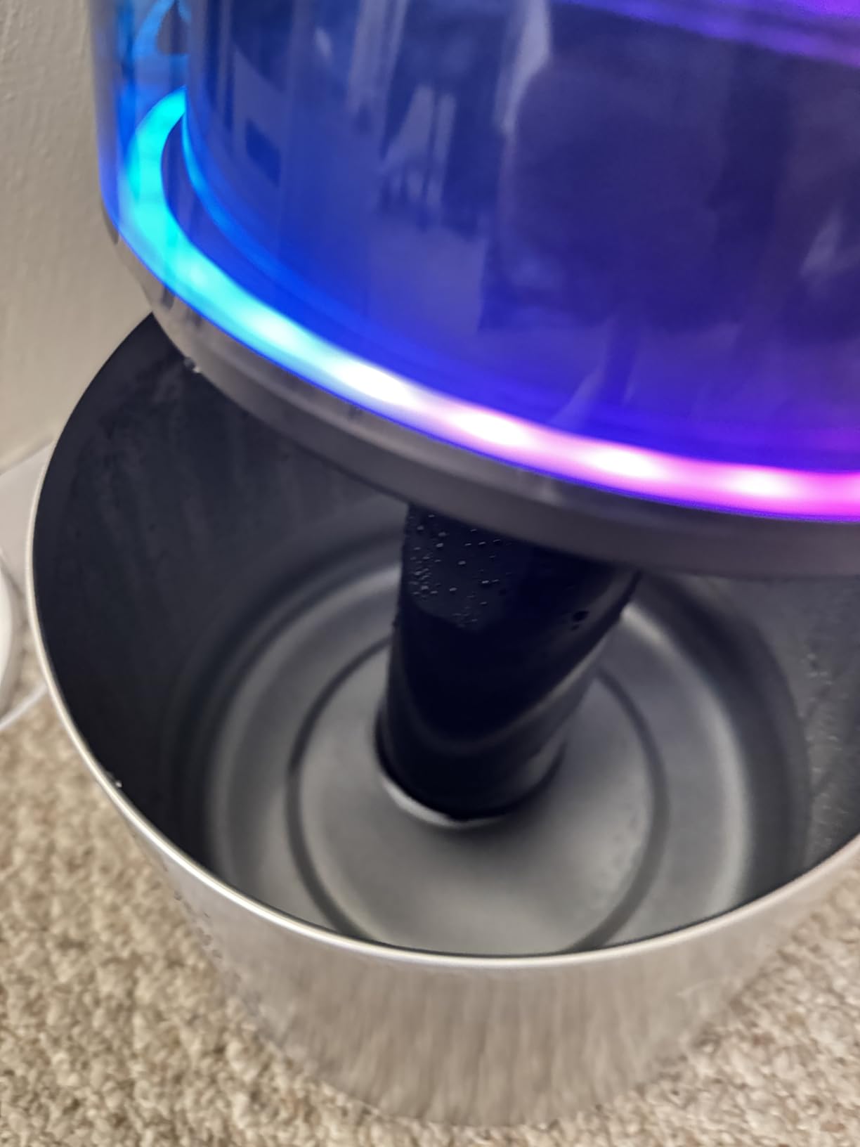 7L Ultrasonic Stainless Steel Cool Mist Humidifier for Bedroom & Large Room, Top Fill, Ultra Quiet 24dB, 3 Mist Levels, Easy Clean Dishwasher Safe Humidifier for Living Room Office customer photo 1