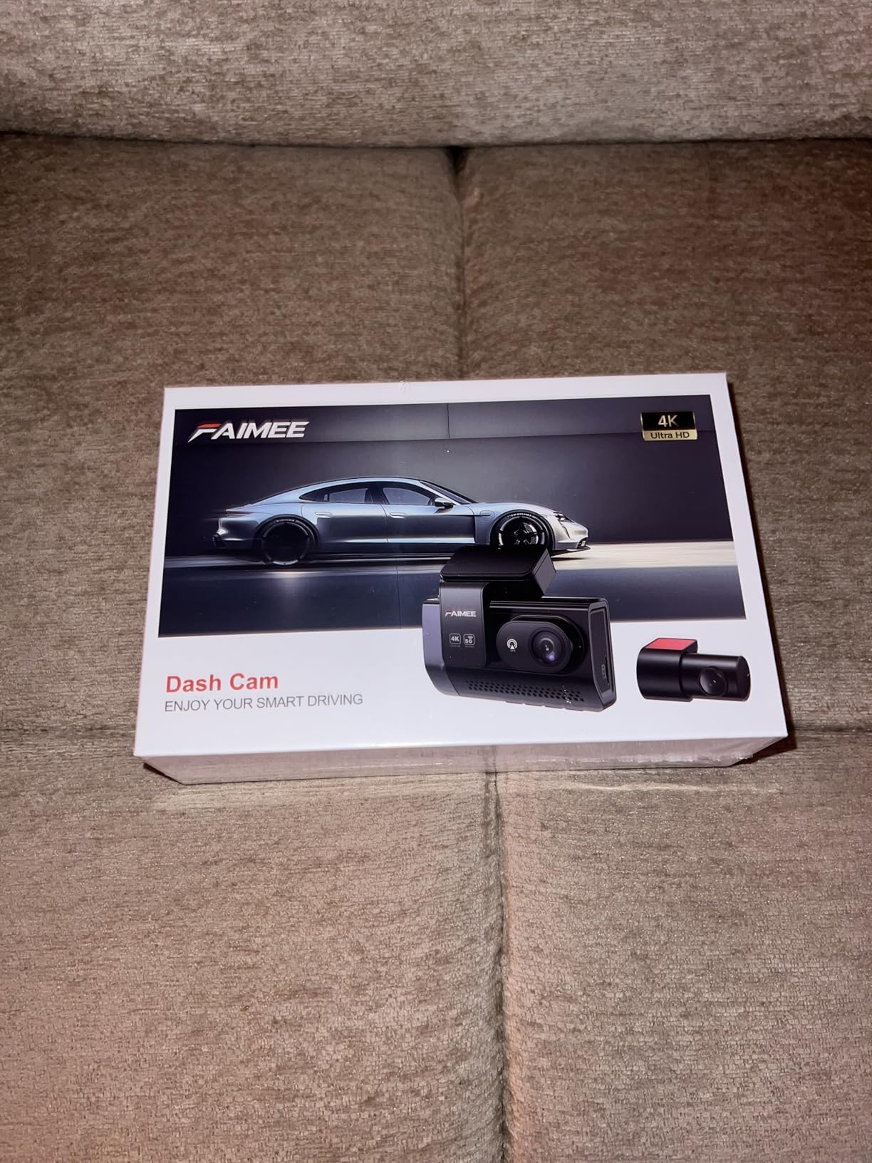 4K+2K+2K 3 Channel Dash Cam Front and Rear, 128GB Card Included, Dash Camera for Cars 5.8G/2.4G Dual Wifi, Built-in GPS, Night Vision, WDR, 170 Wide Angle, G-Sensor Emergency Lock, 24H Parking Monitor customer photo 1