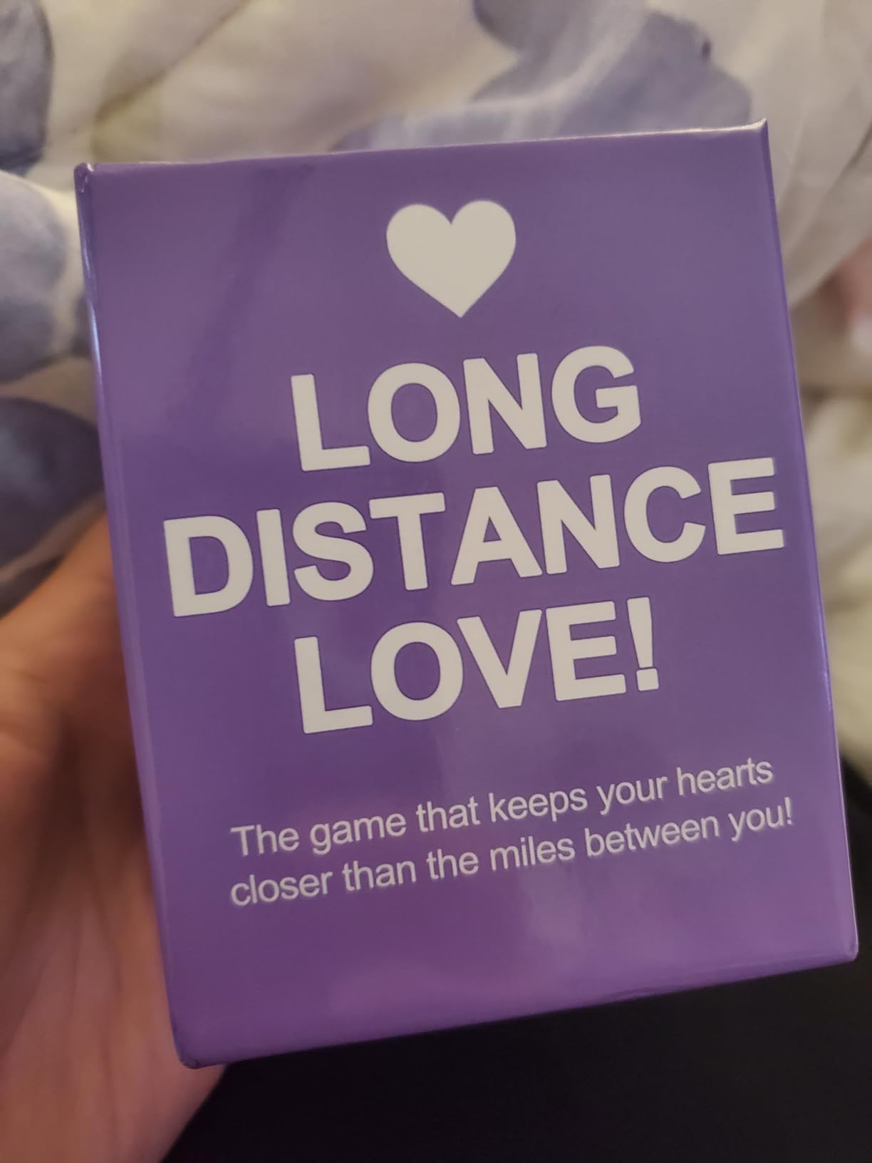 Long Distance Love – Long Distance Relationship Card Game for Couples, 150 Conversation Starter Cards for Video Calls & Virtual Date Night, Gift for Boyfriend or Girlfriend - Customer Photo 2