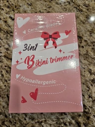 Bikini Trimmer for Women, 3-in-1 Electric Razors for Women, IPX7 Waterproof Rechargeable Cordless Pubic Hair Shaver, with LED Display, for Ladies Bikini Pubic, Face, Underarms, Legs(Pink) customer photo 2