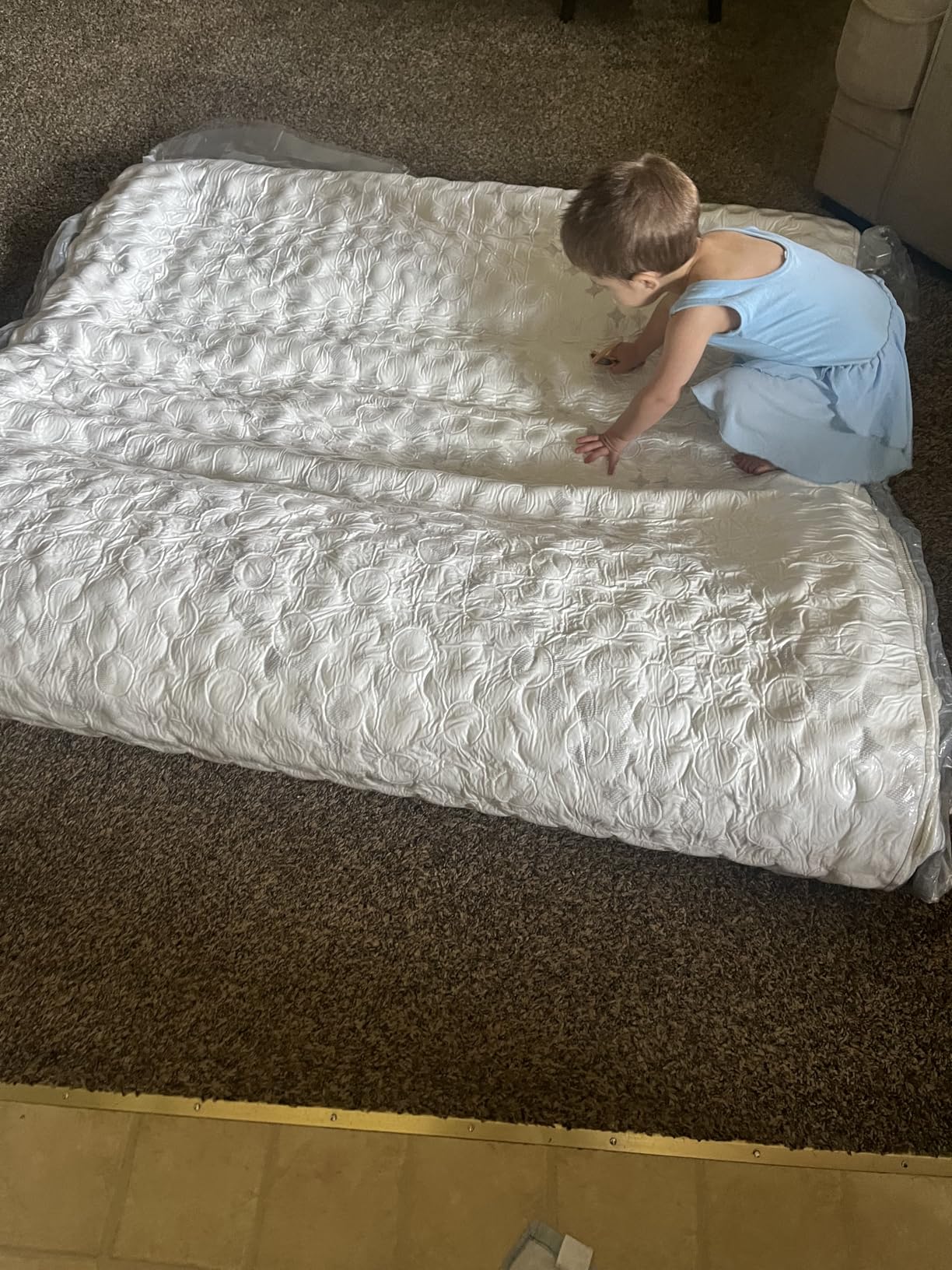 Sleepmax Firm Queen Size Mattress 14 Inch - Deep Sleep Hybrid Mattresses Enhanced Pain Relief - Cooling Firm Bed in a Box with Lumbar & Hip Support - 365-Night Trial, Forever Warranty, Fiberglass-Free customer photo 2