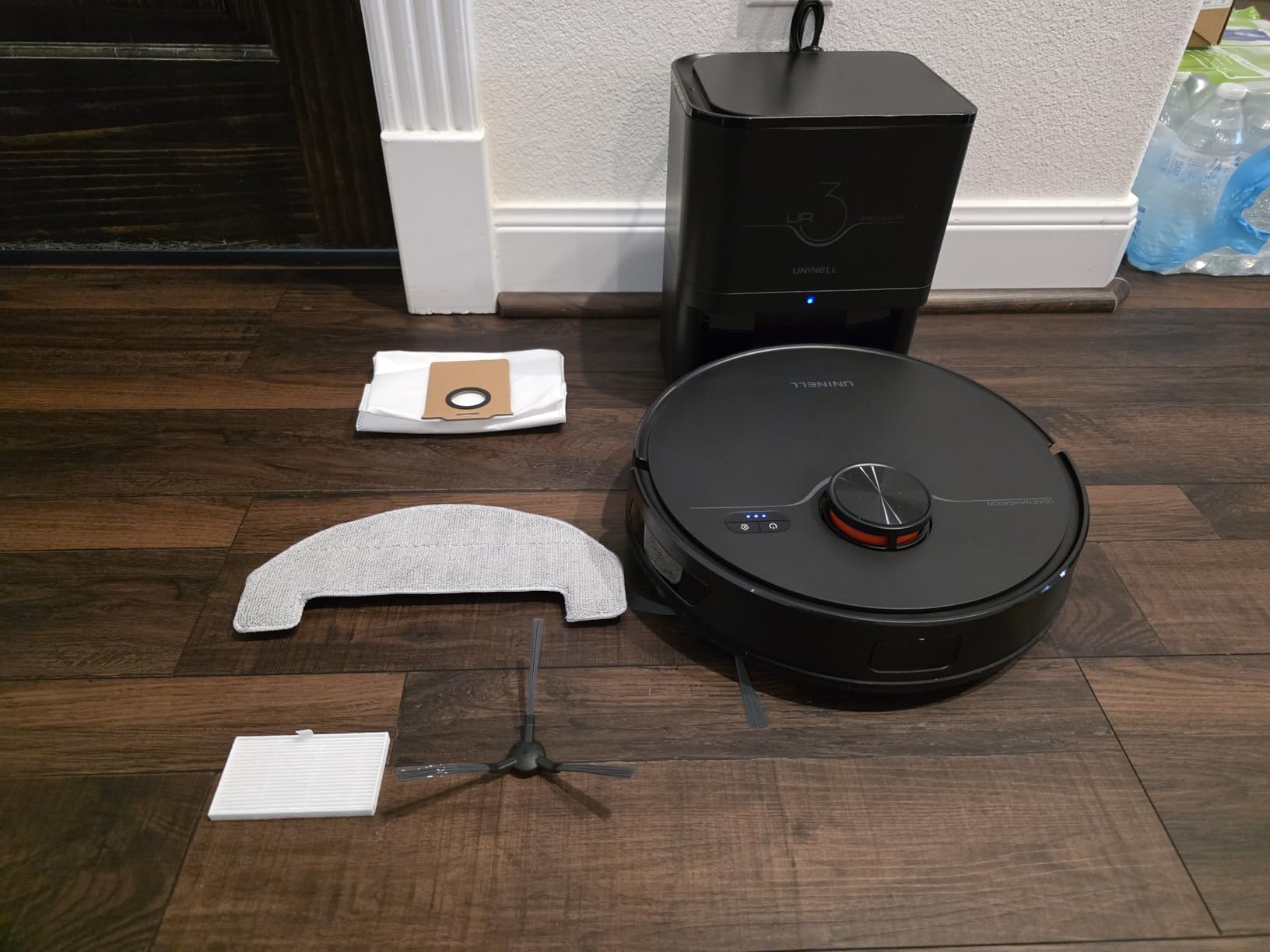 Robot Vacuum and Mop Combo with Self-Emptying, Robotic Vacuum Cleaner 7000Pa & LiDAR Navigation, 180 Mins,90 Days Capacity, Home Mapping, for Pet Hair/Hard Floors/Carpets, App/Alexa Control customer photo 2
