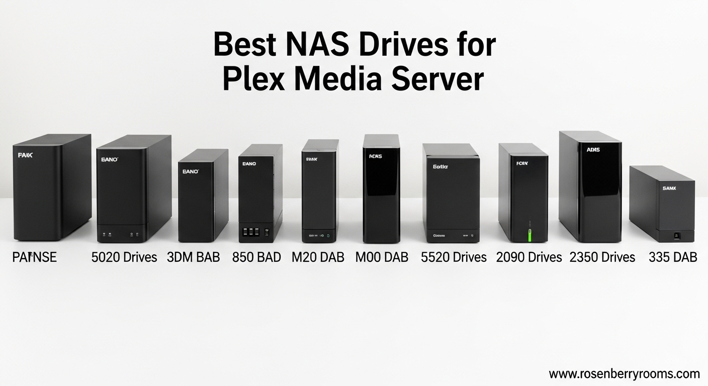 Best NAS Drives for Plex Media Server