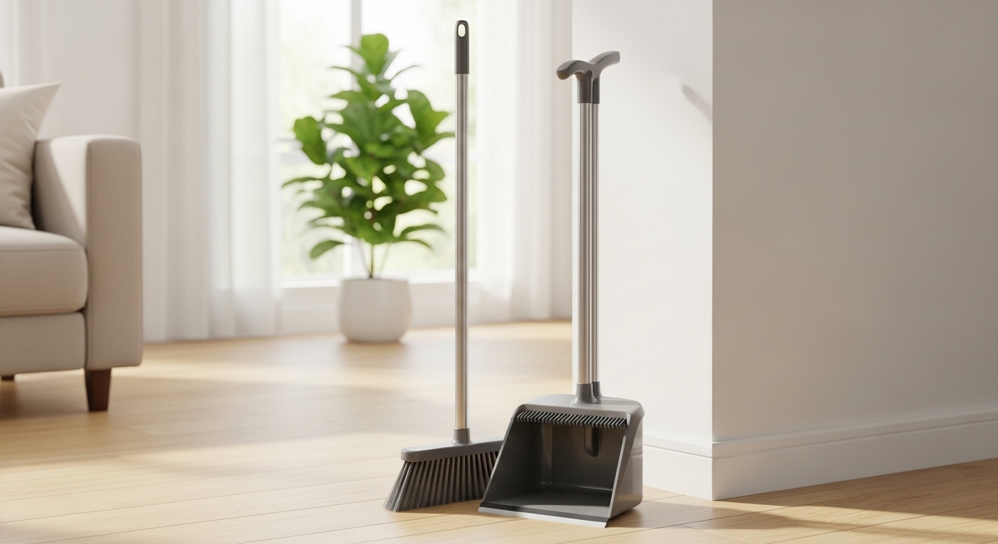 Broom and Dustpan Set