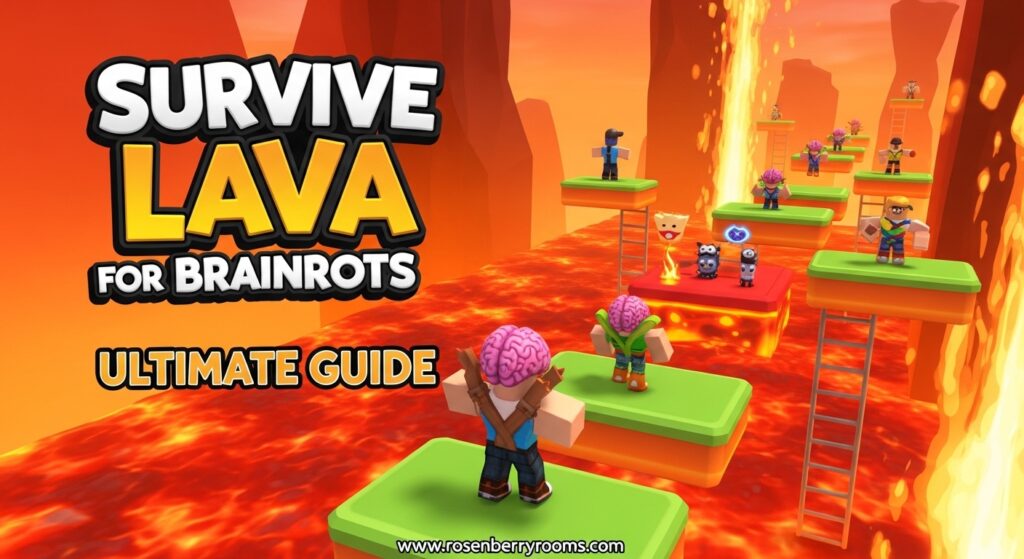 Survive LAVA for Brainrots