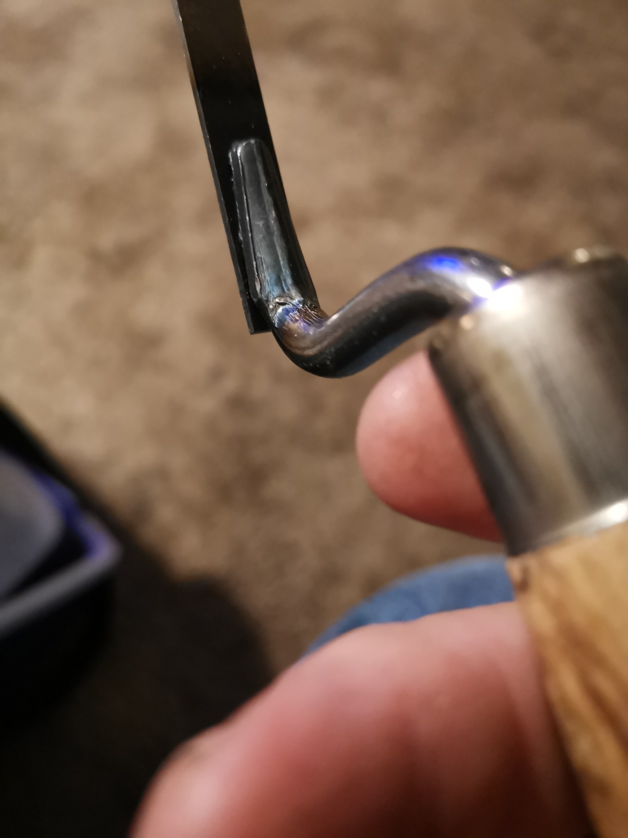 QLT By MARSHALLTOWN Tuck Pointers, Wood Handle, 6 x 3/8 Inch, Mortar Repair, Masonry, 98 customer photo 1