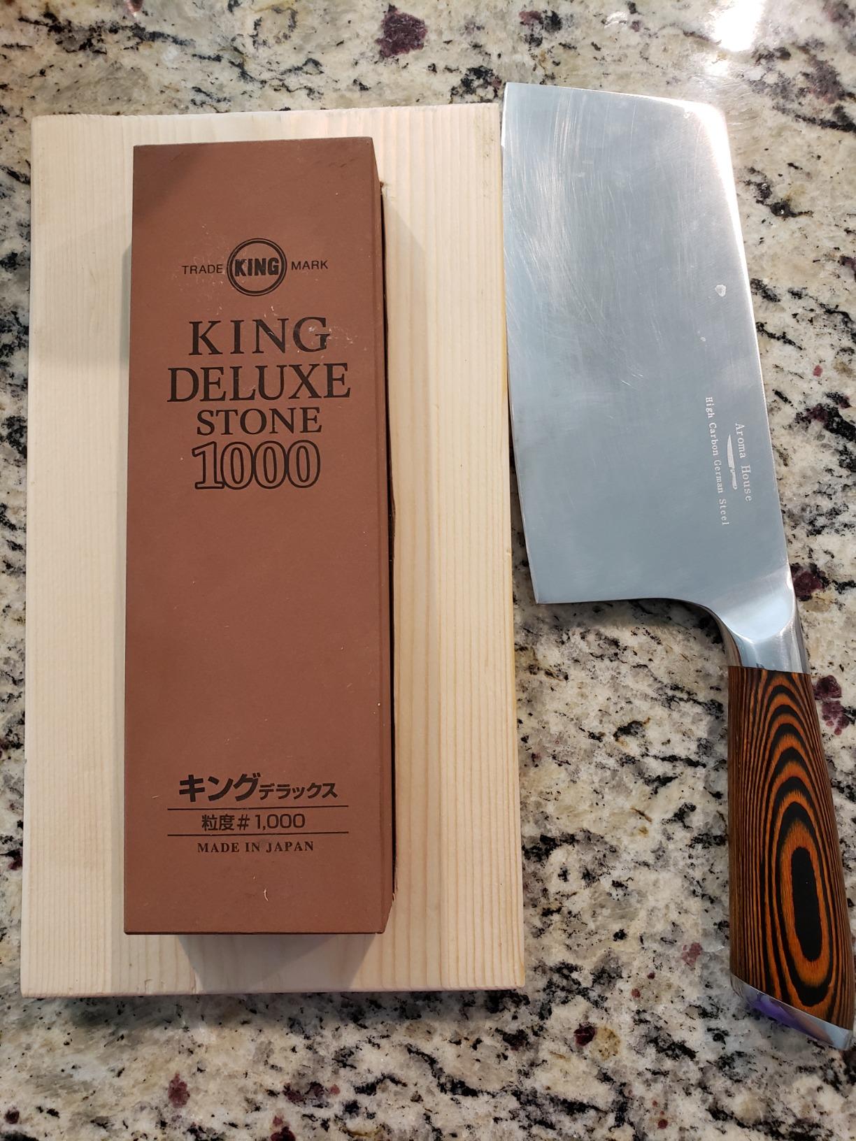 King Pro Standard Whetstone, Medium Grit customer photo 1