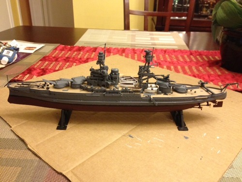 Revell 85-0302 USS Arizona Battleship Model Military Ship Kit 1:426 Scale 133-Piece Skill Level 4 customer photo 2