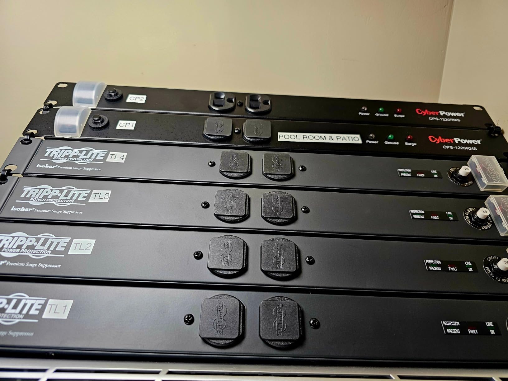 Tripp Lite 12-Outlet Rackmount PDU Isobar Surge Protector Power Strip, 20A, 3840 Joules, 15ft Cord with 5-20P Plug, 1U Rack-Mount, Lifetime Manufacturer's Warranty & $25,000 Insurance (IBAR12-20ULTRA) customer photo 1