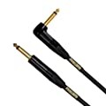 Mogami Gold Instrument 18R Guitar Instrument Cable, Straight 1/4