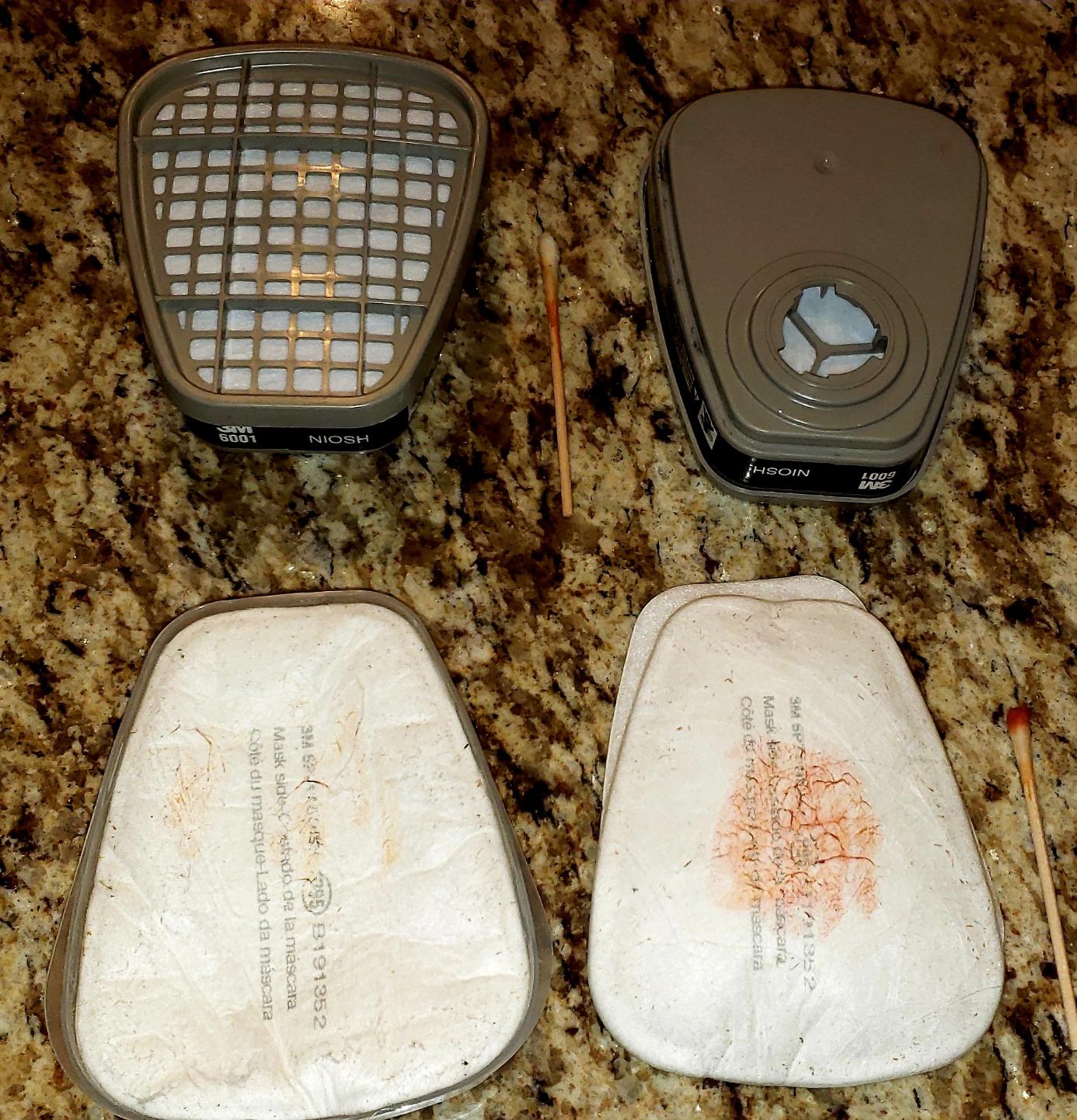 3M P95 / Organic Vapor Paint Project Reusable Respirator 6311, Large Size , NIOSH-APPROVED, Use For Professional Paint Spraying, Lightweight, Flexible, Thermoplastic Faceseal For Comfort (6311P1-DC) customer photo 2