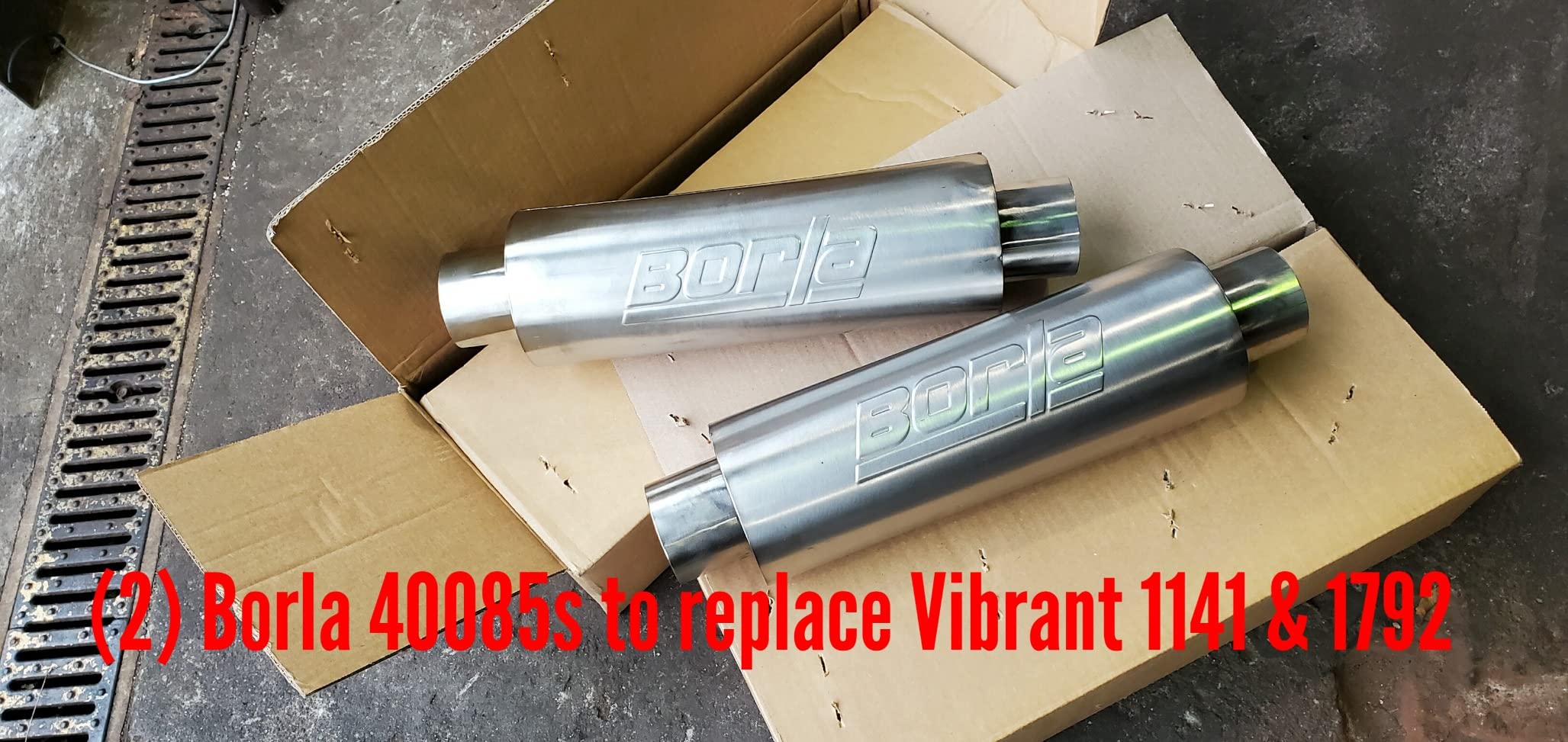 BORLA 140085 Cat-Back Exhaust System (40085) - T-304 Stainless Steel customer photo 1