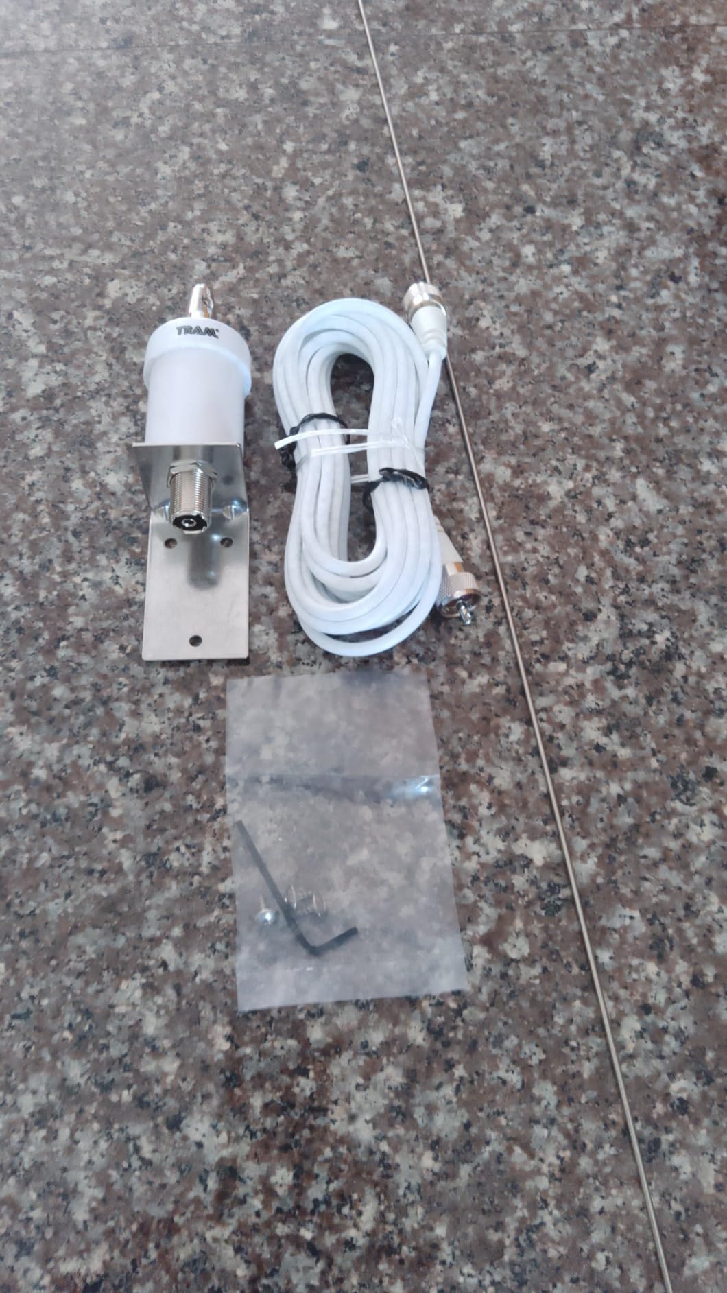 Tram 1600-HC Pretuned 35-Inch VHF Fiberglass Antenna with RG58 Cable and PL-259 Connectors customer photo 1