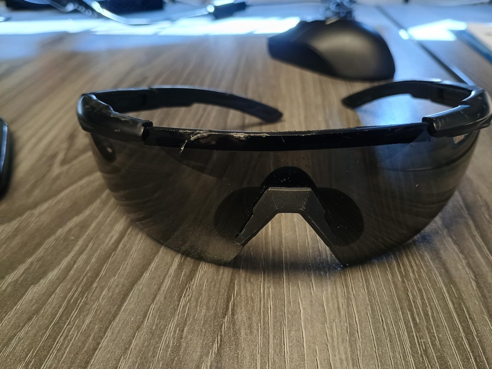 Wiley X Saber Advanced Shooting Glasses, Safety Sunglasses for Men and Women, UV and Eye Protection for Hunting, Fishing, Biking, and Extreme Sports, Matte Black Frames, Tinted Lenses customer photo 1