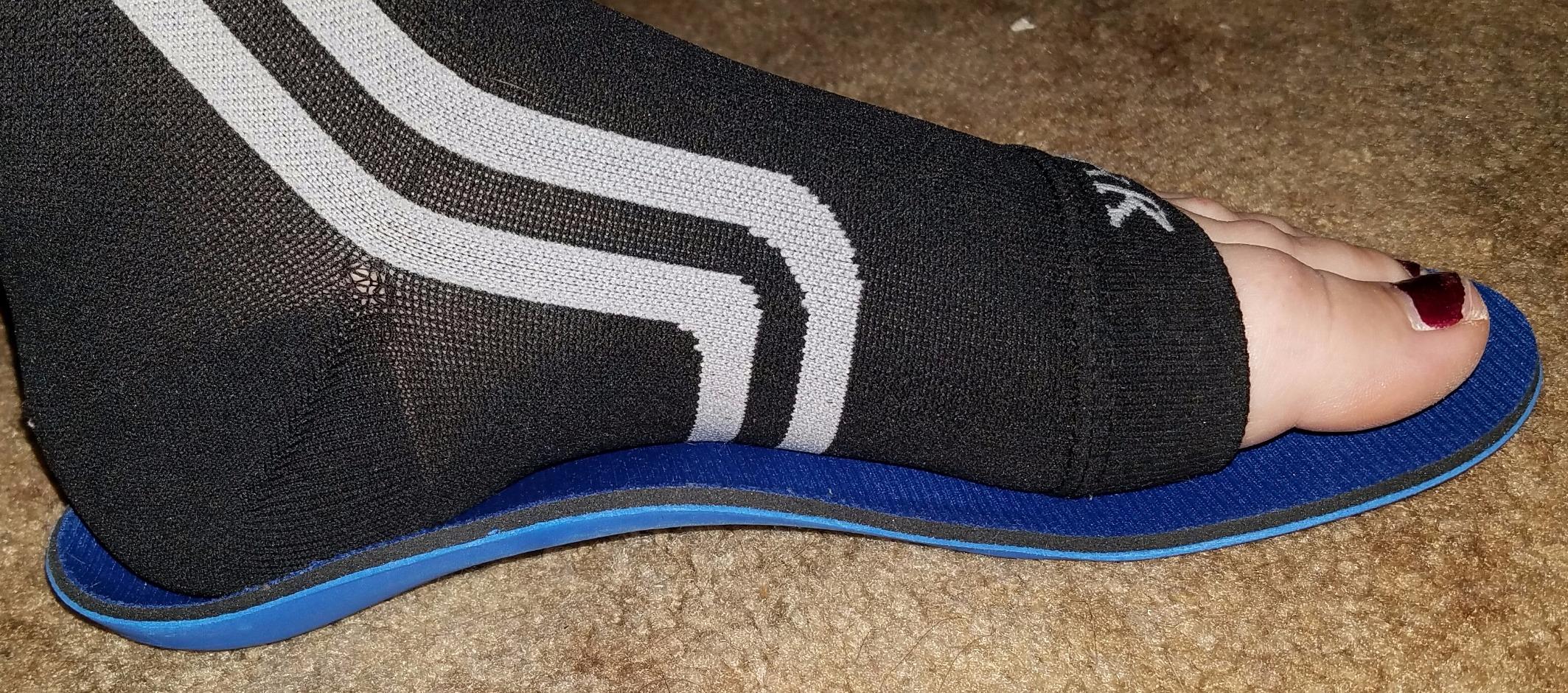 PowerStep Pinnacle Insoles - Orthotics for Plantar Fasciitis Relief - Made in USA Orthotic Insoles for Arch Support with Moderate Pronation - #1 Podiatrist Recommended (M 12-13) customer photo 2