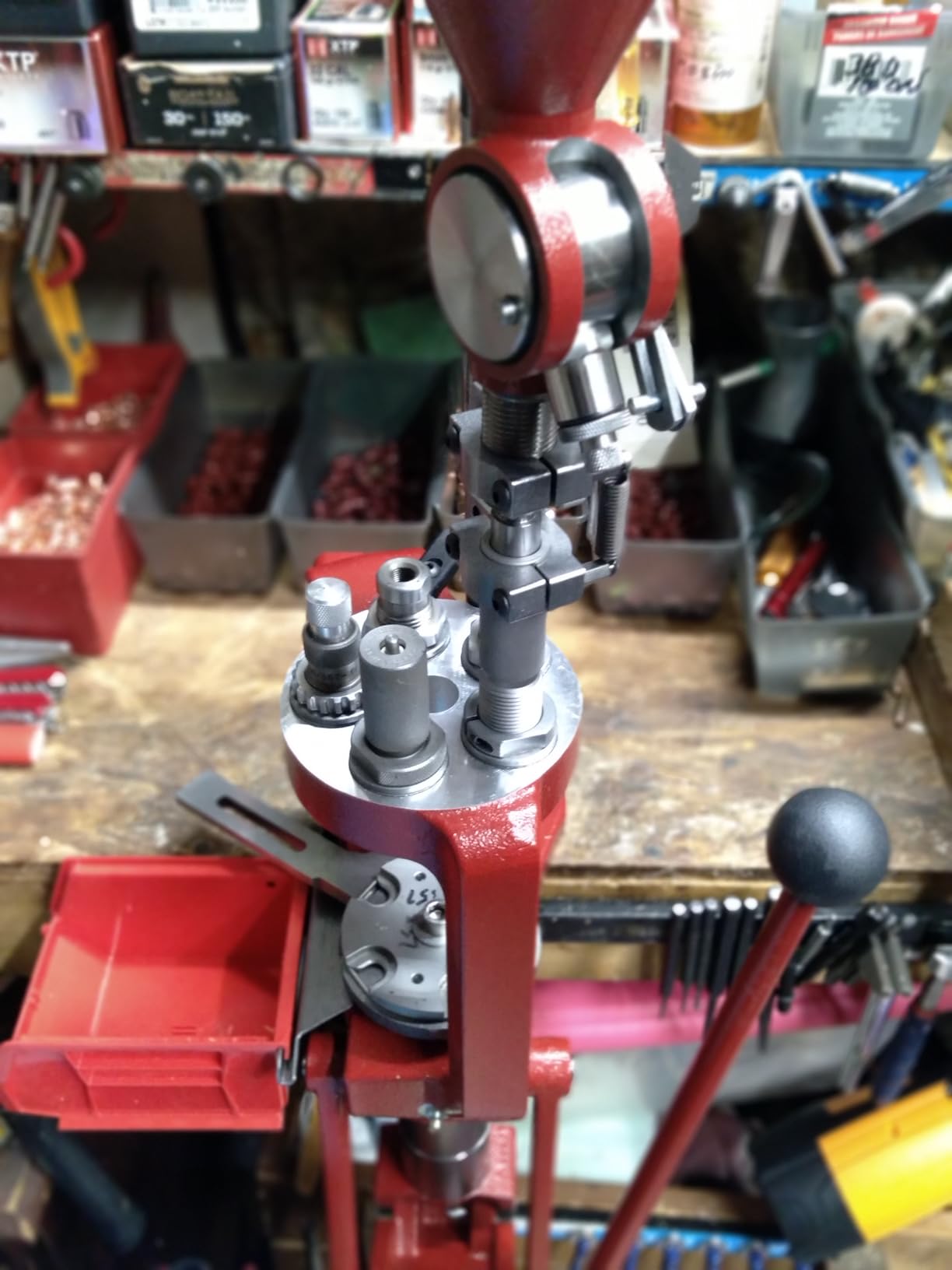 Hornady Lock-N-Load AP Press Loader - Ammunition Reloading Press with Quick Change Lock-N-Load Bushing System, EZ-JECT System and Powder Measure - Item 095100 customer photo 1